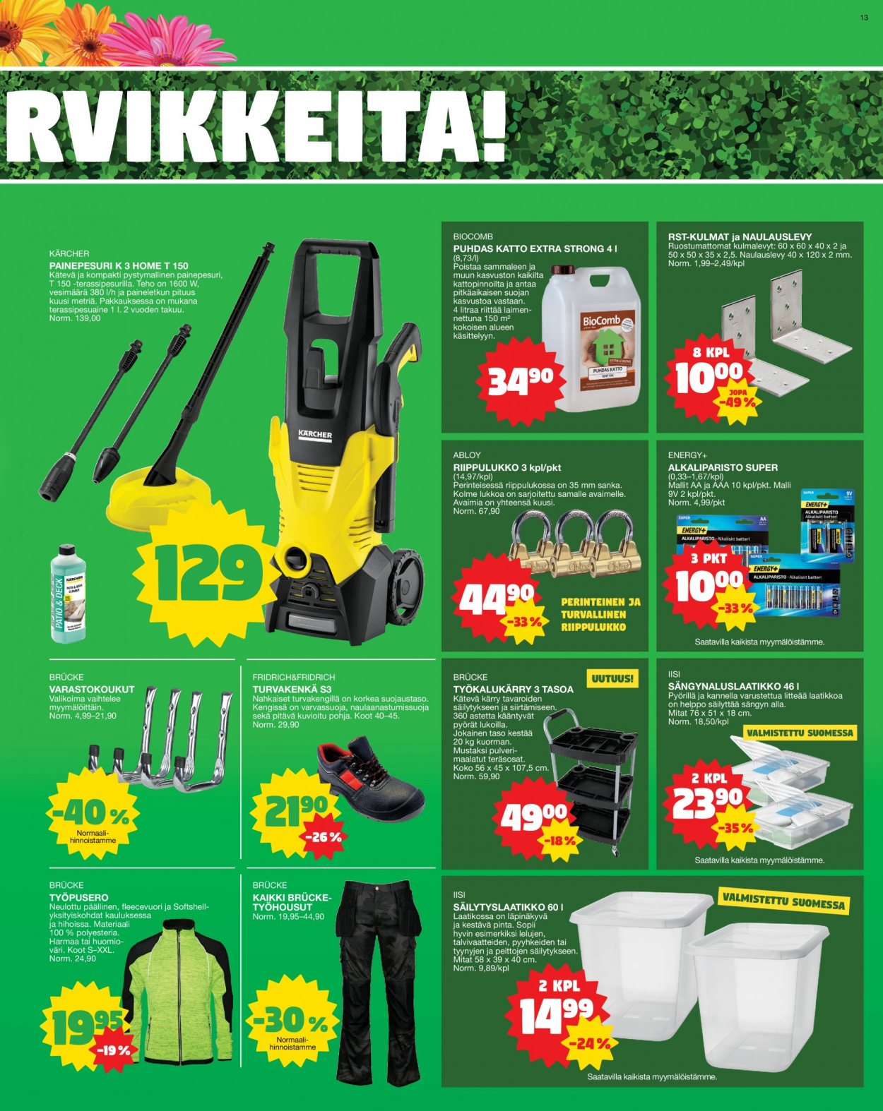 Tokmanni tarjoukset - 10.05.2021 - 16.05.2021. Sivu 13