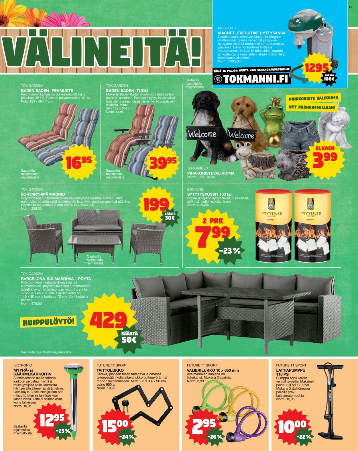 Tokmanni tarjoukset - 10.05.2021 - 16.05.2021. Sivu 15