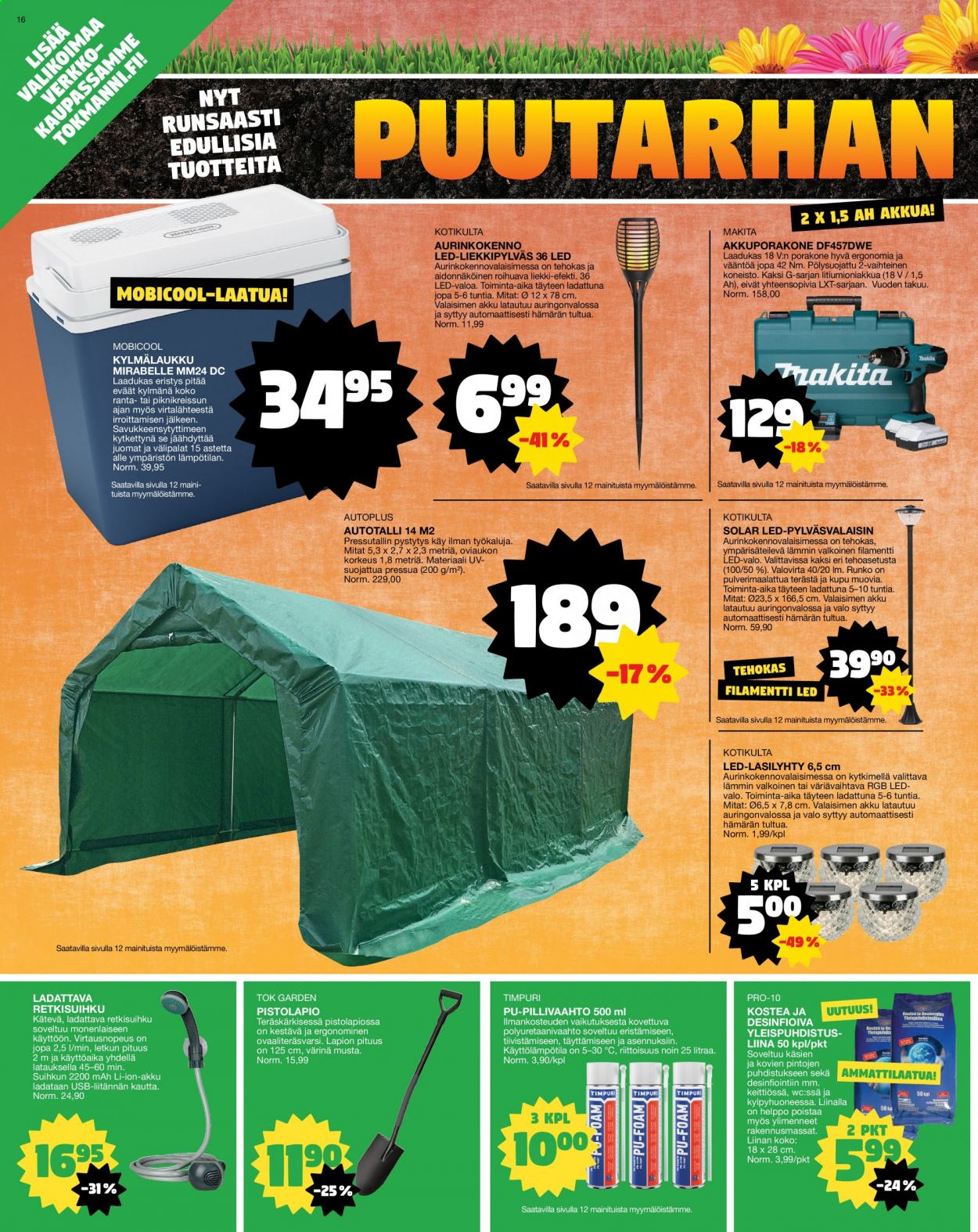 Tokmanni tarjoukset - 10.05.2021 - 16.05.2021. Sivu 16