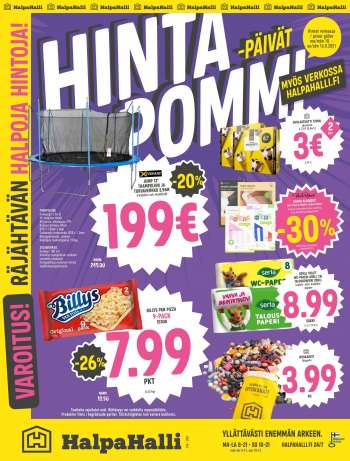 HalpaHalli tarjoukset  - 10.05.2021 - 16.05.2021.