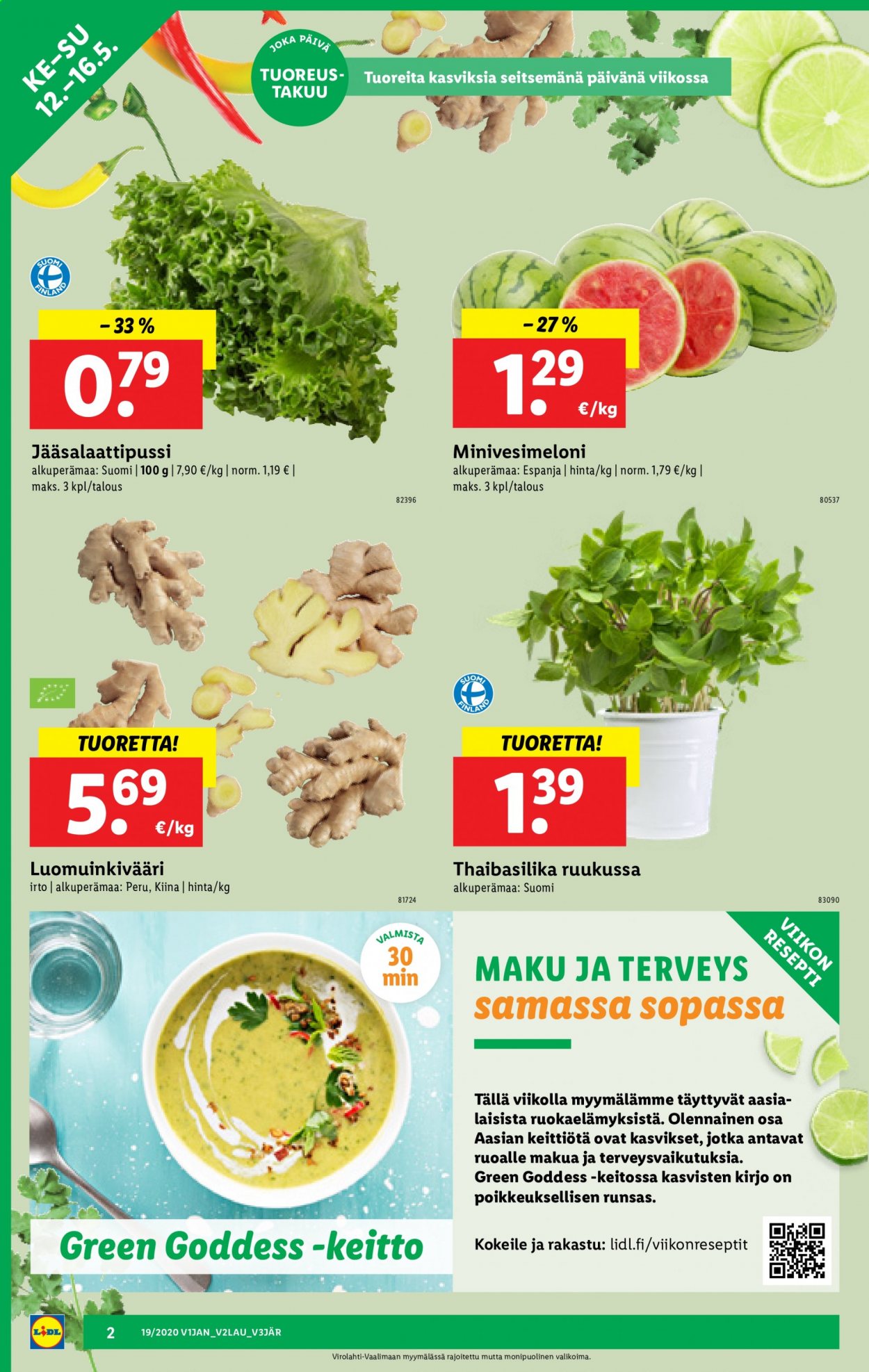 Lidl tarjoukset - 12.05.2021 - 19.05.2021. Sivu 2
