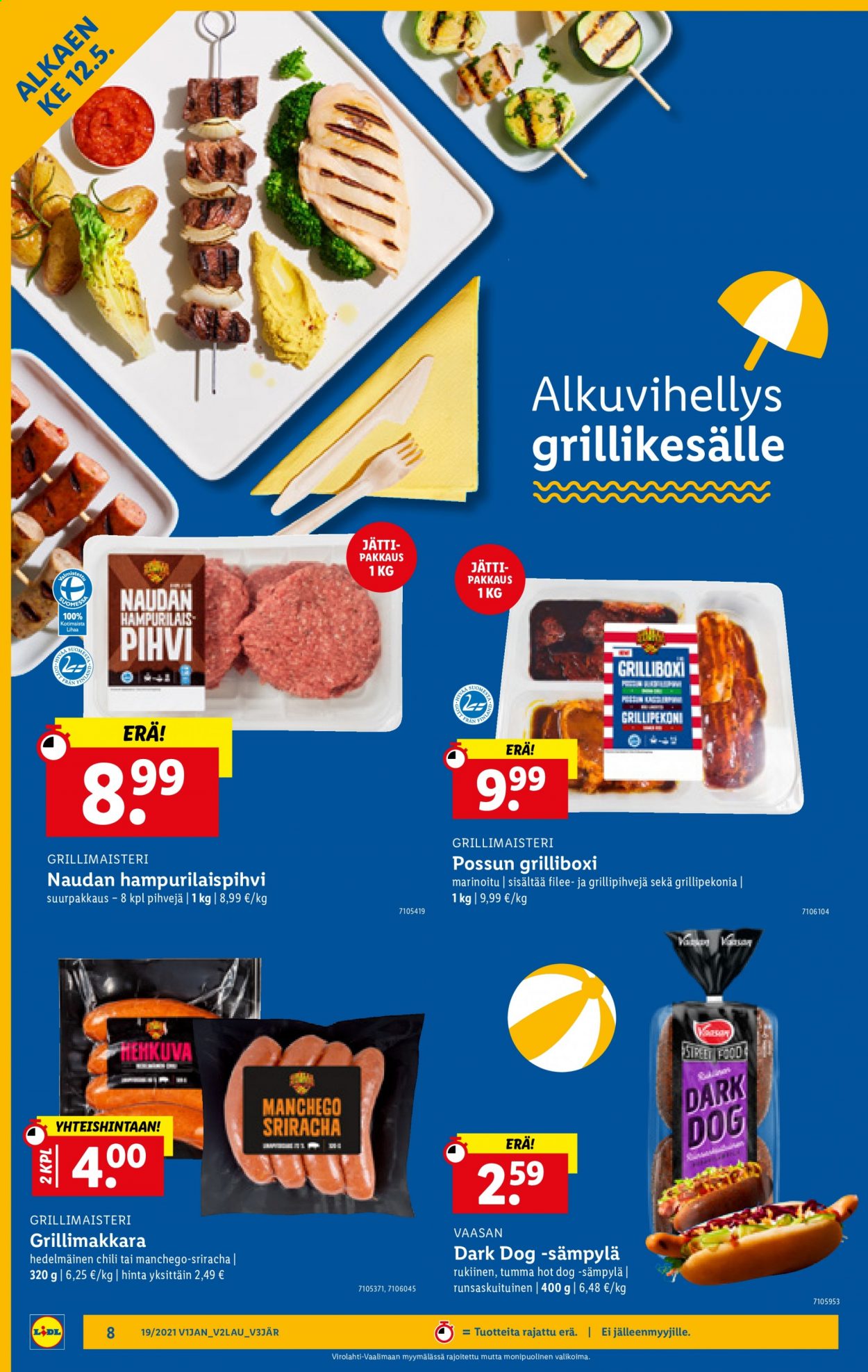 Lidl tarjoukset - 12.05.2021 - 19.05.2021. Sivu 8