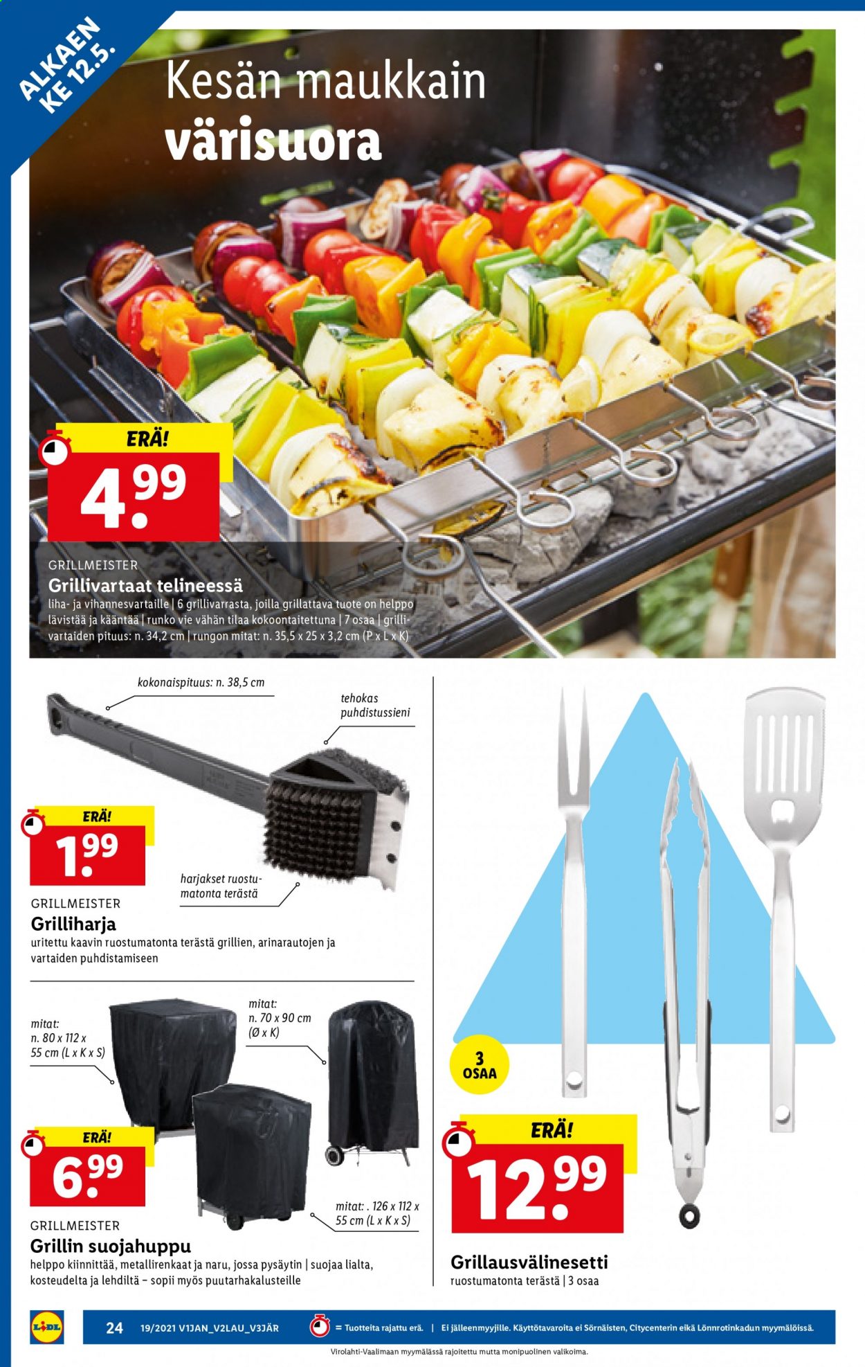 Lidl tarjoukset - 12.05.2021 - 19.05.2021. Sivu 24