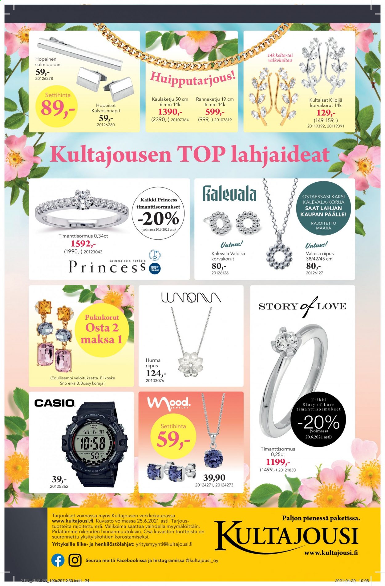 Kultajousi tarjoukset - 10.05.2021 - 25.06.2021. Sivu 24