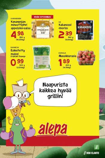 Alepa tarjoukset  - 11.05.2021 - 17.05.2021.