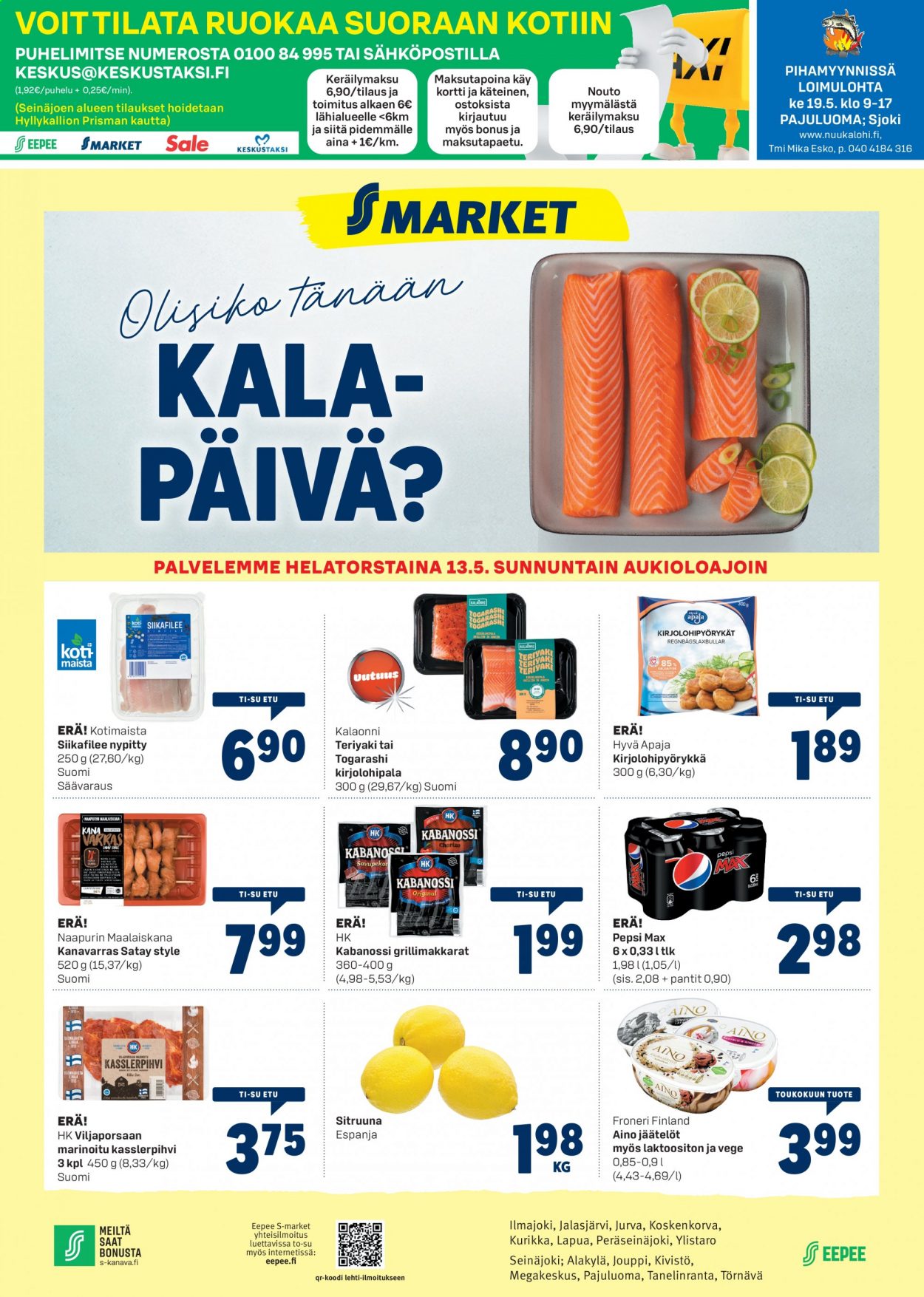 S-market tarjoukset - 11.05.2021 - 16.05.2021. Sivu 1