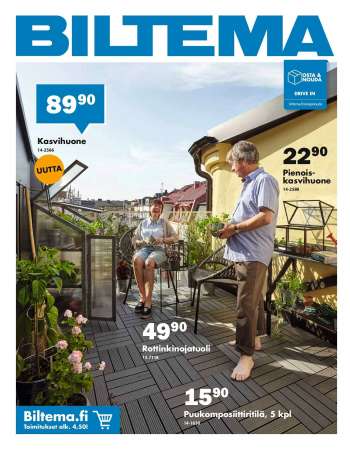 Biltema tarjoukset  - 13.05.2021 - 16.05.2021.
