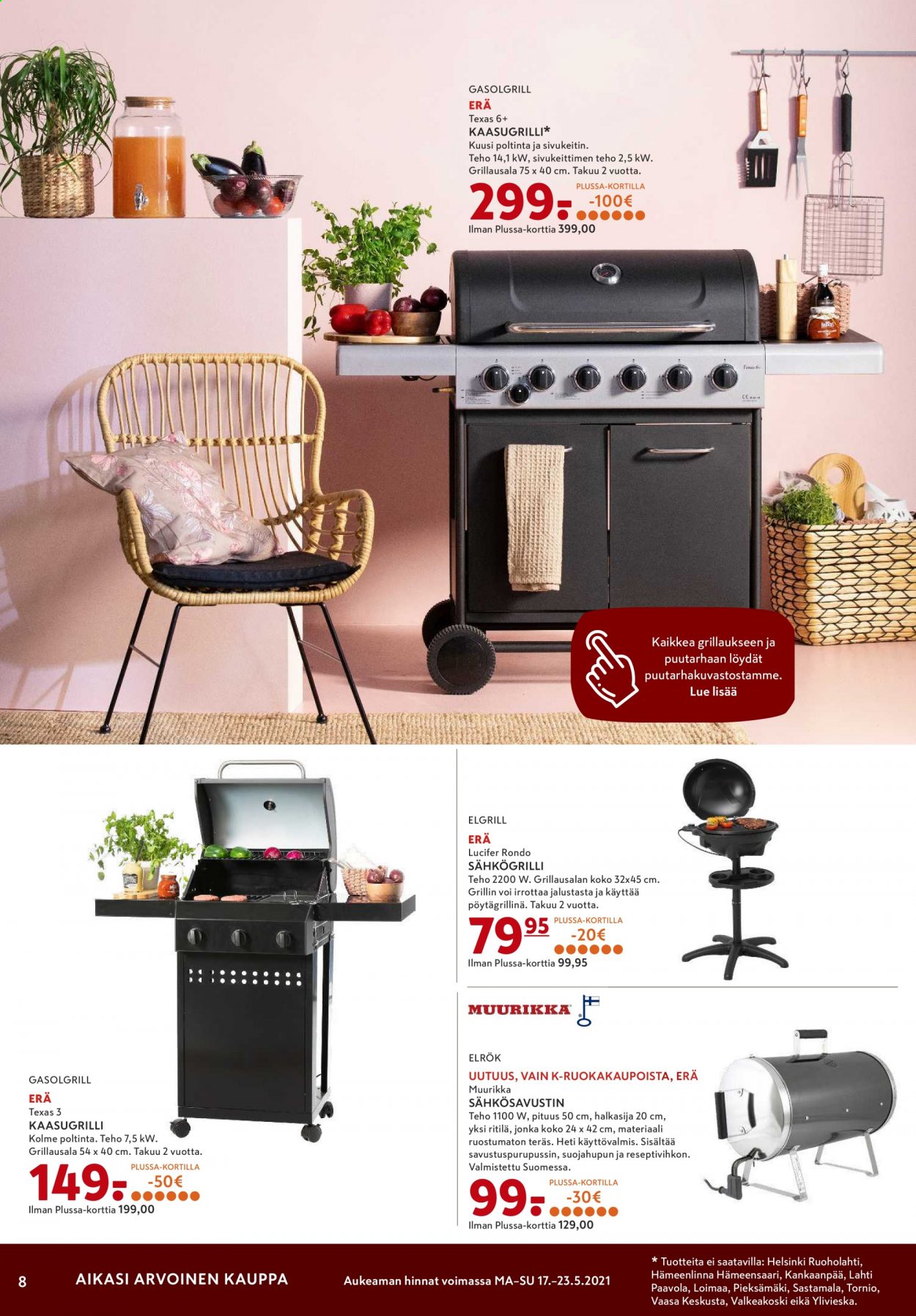 K-citymarket tarjoukset - 17.05.2021 - 19.05.2021. Sivu 8