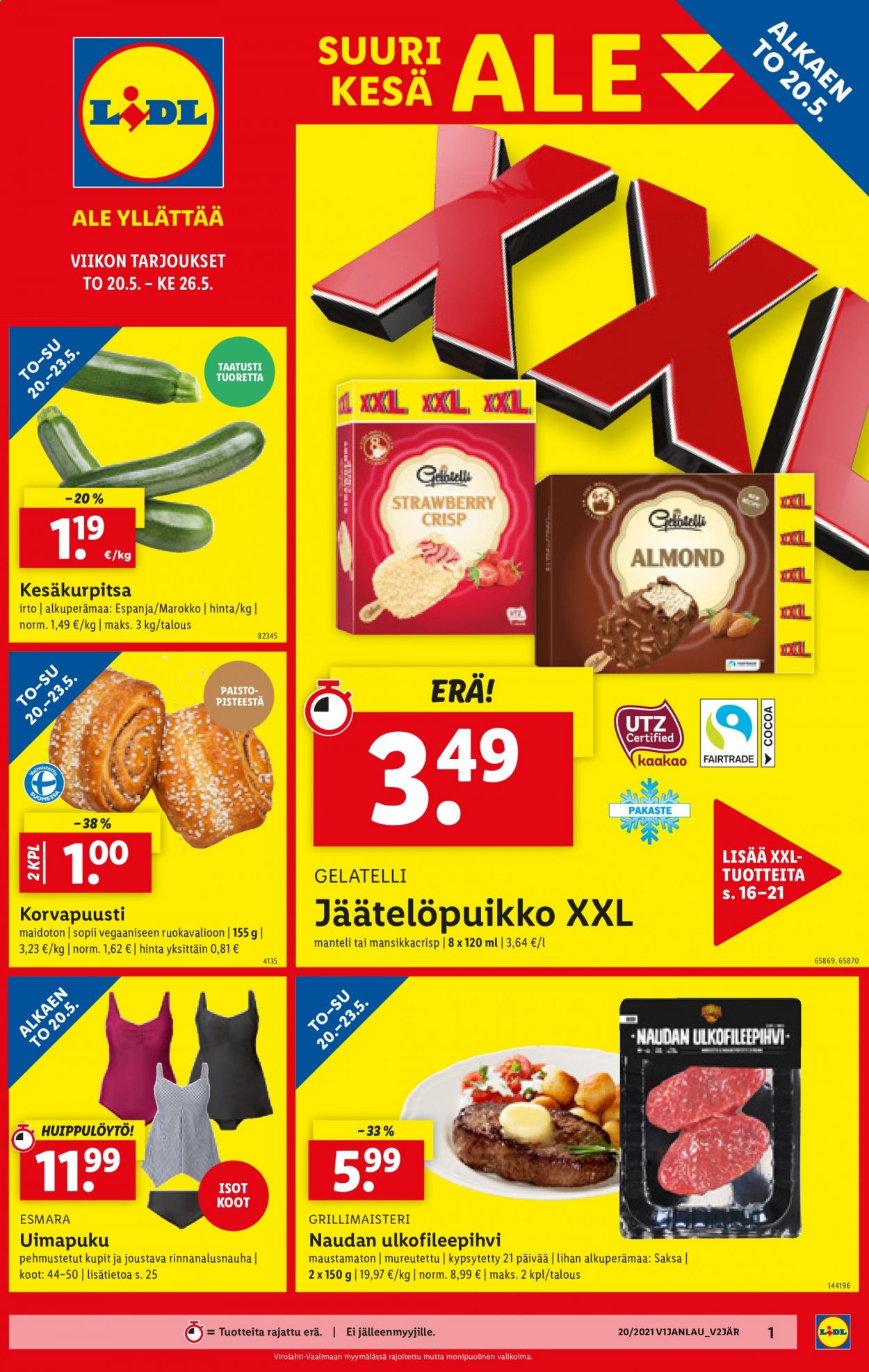 Lidl tarjoukset - 20.05.2021 - 26.05.2021. Sivu 1