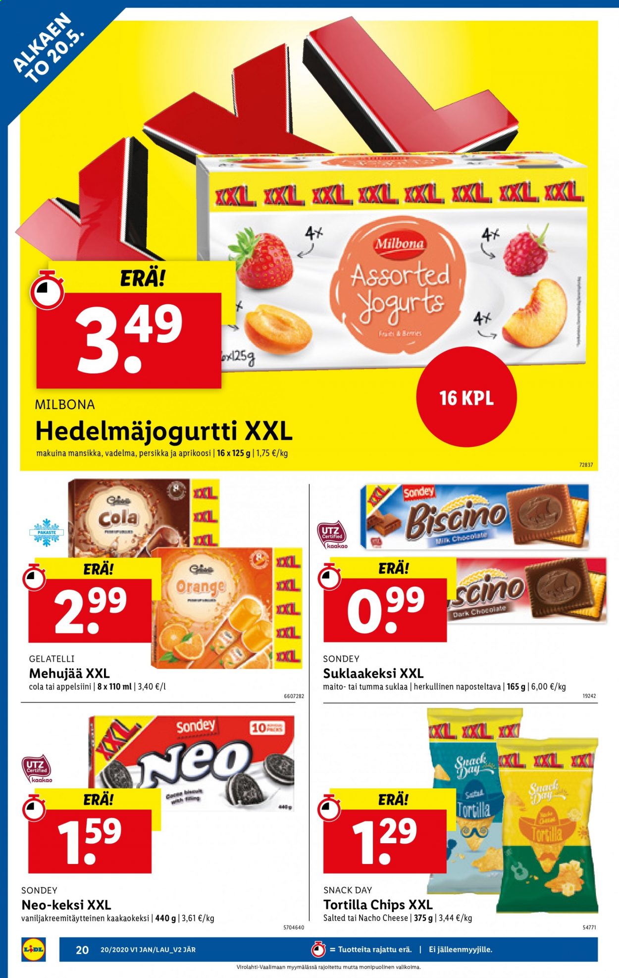 Lidl tarjoukset - 20.05.2021 - 26.05.2021. Sivu 20