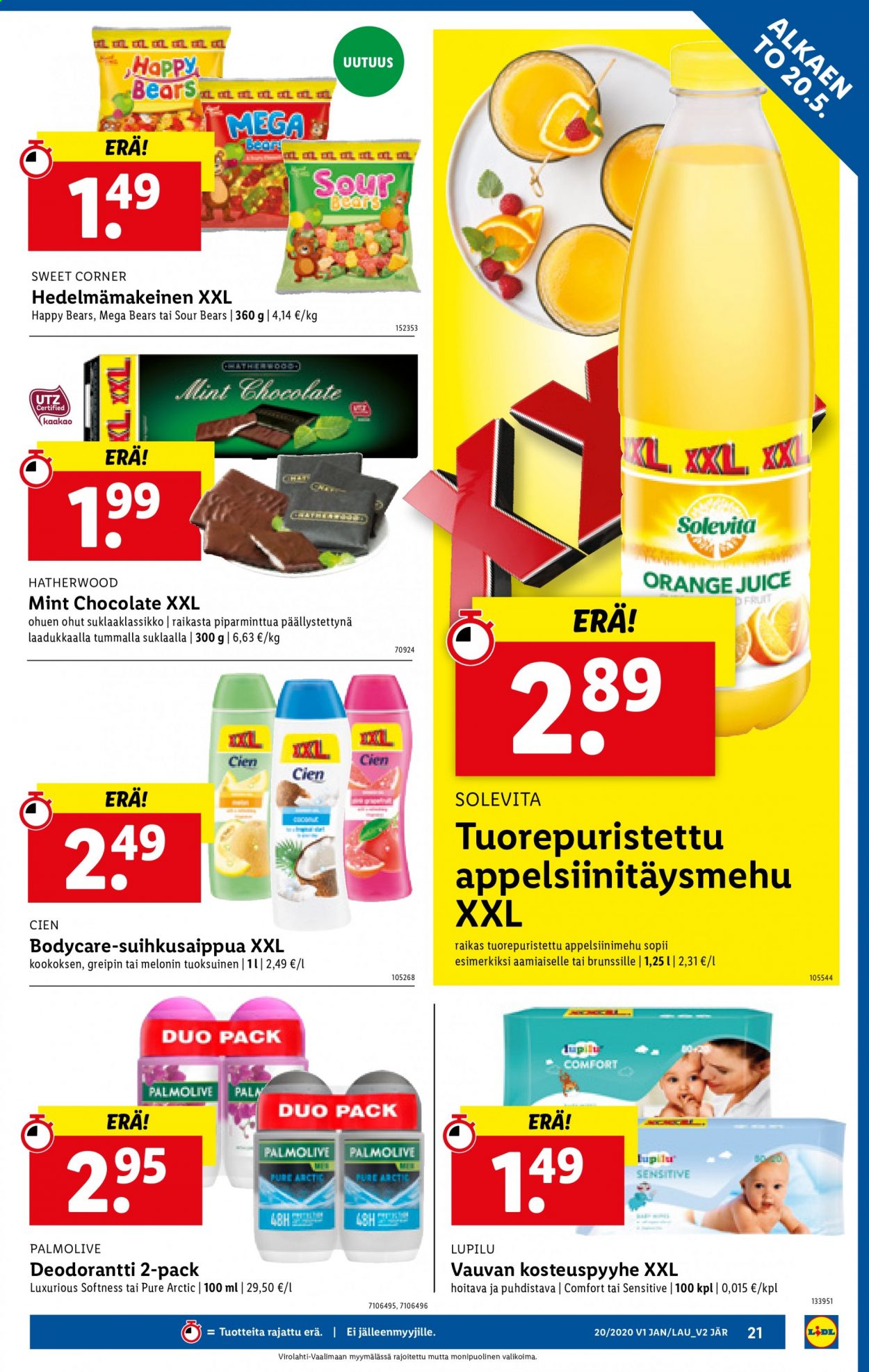 Lidl tarjoukset - 20.05.2021 - 26.05.2021. Sivu 21