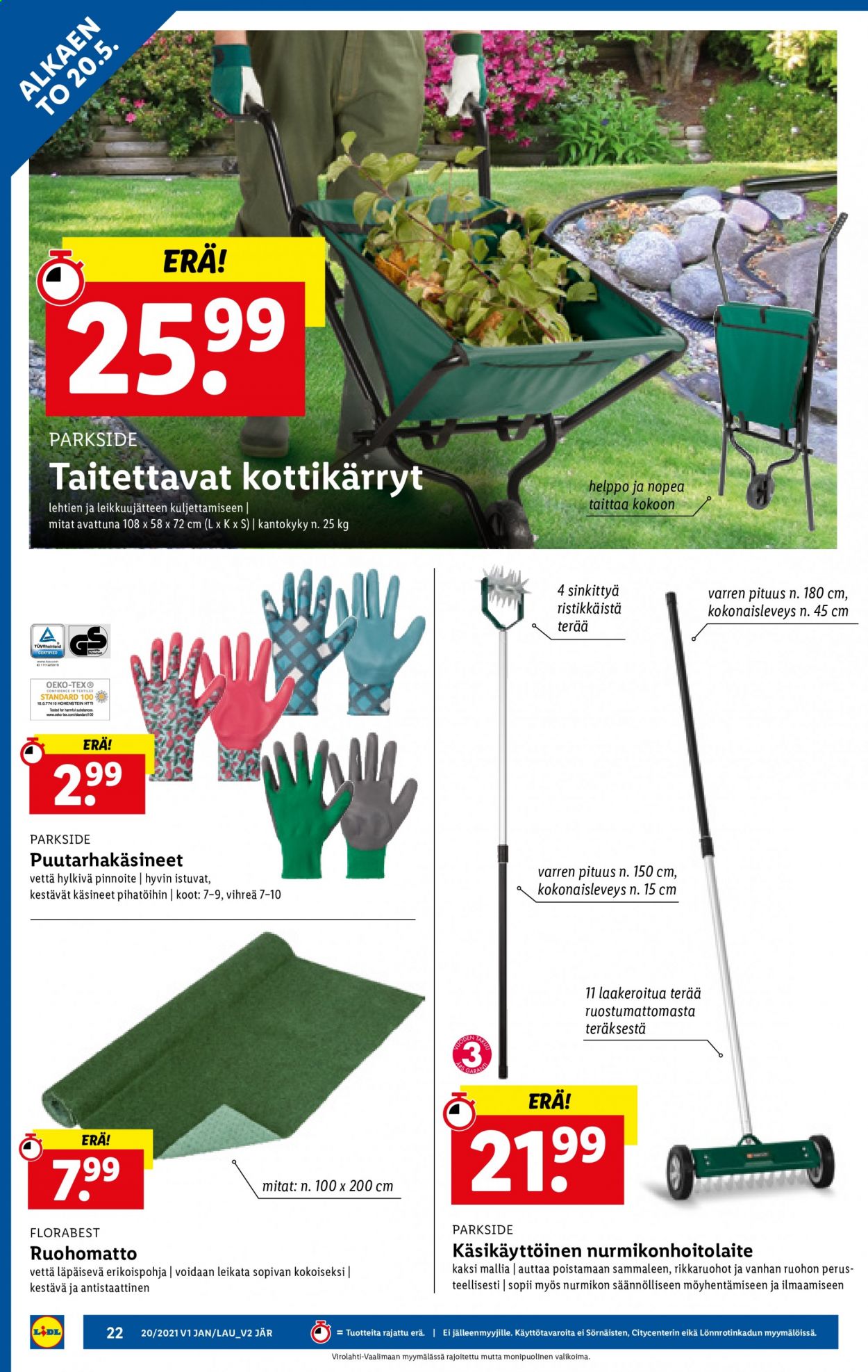 Lidl tarjoukset - 20.05.2021 - 26.05.2021. Sivu 22