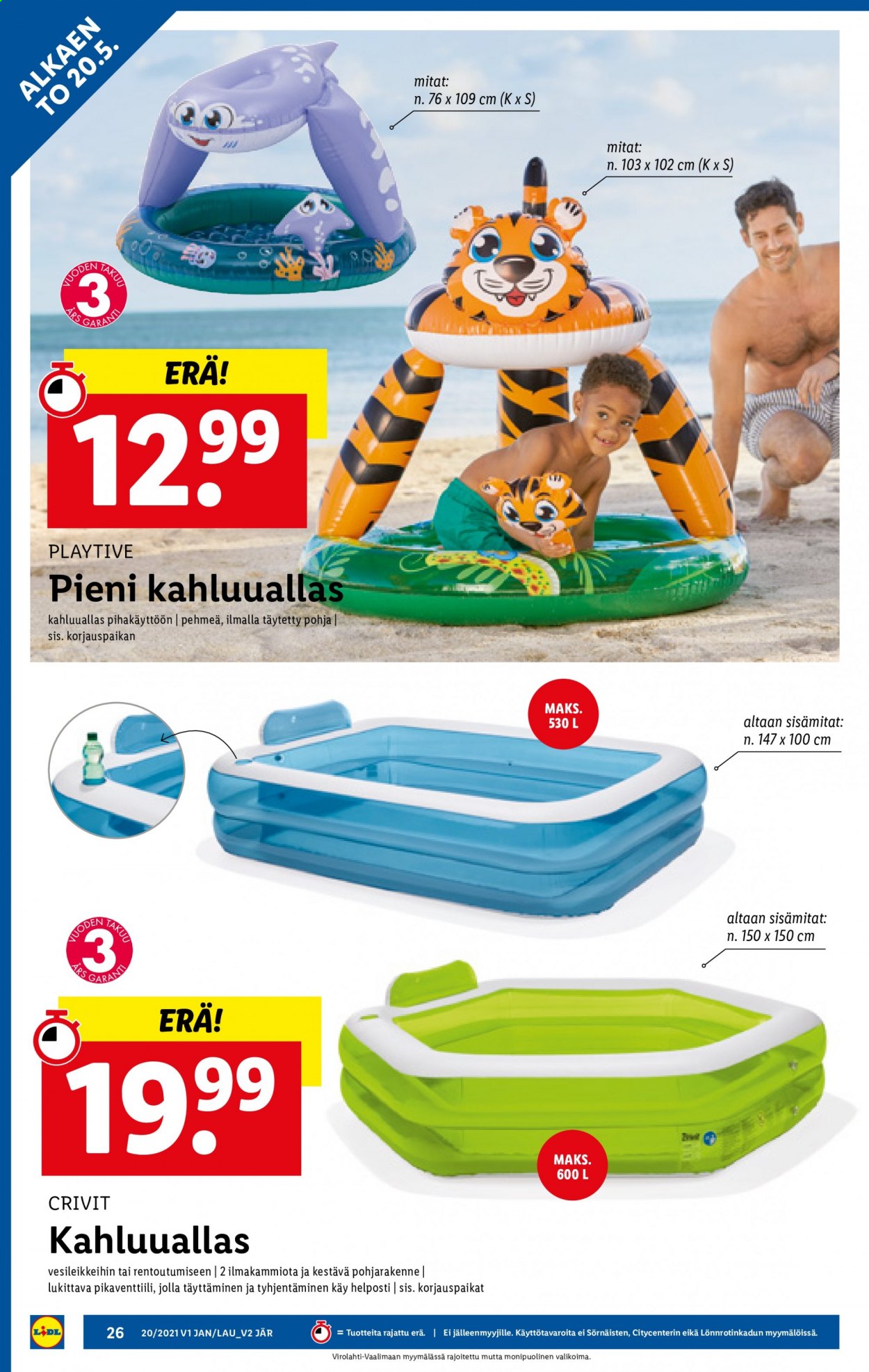 Lidl tarjoukset - 20.05.2021 - 26.05.2021. Sivu 26