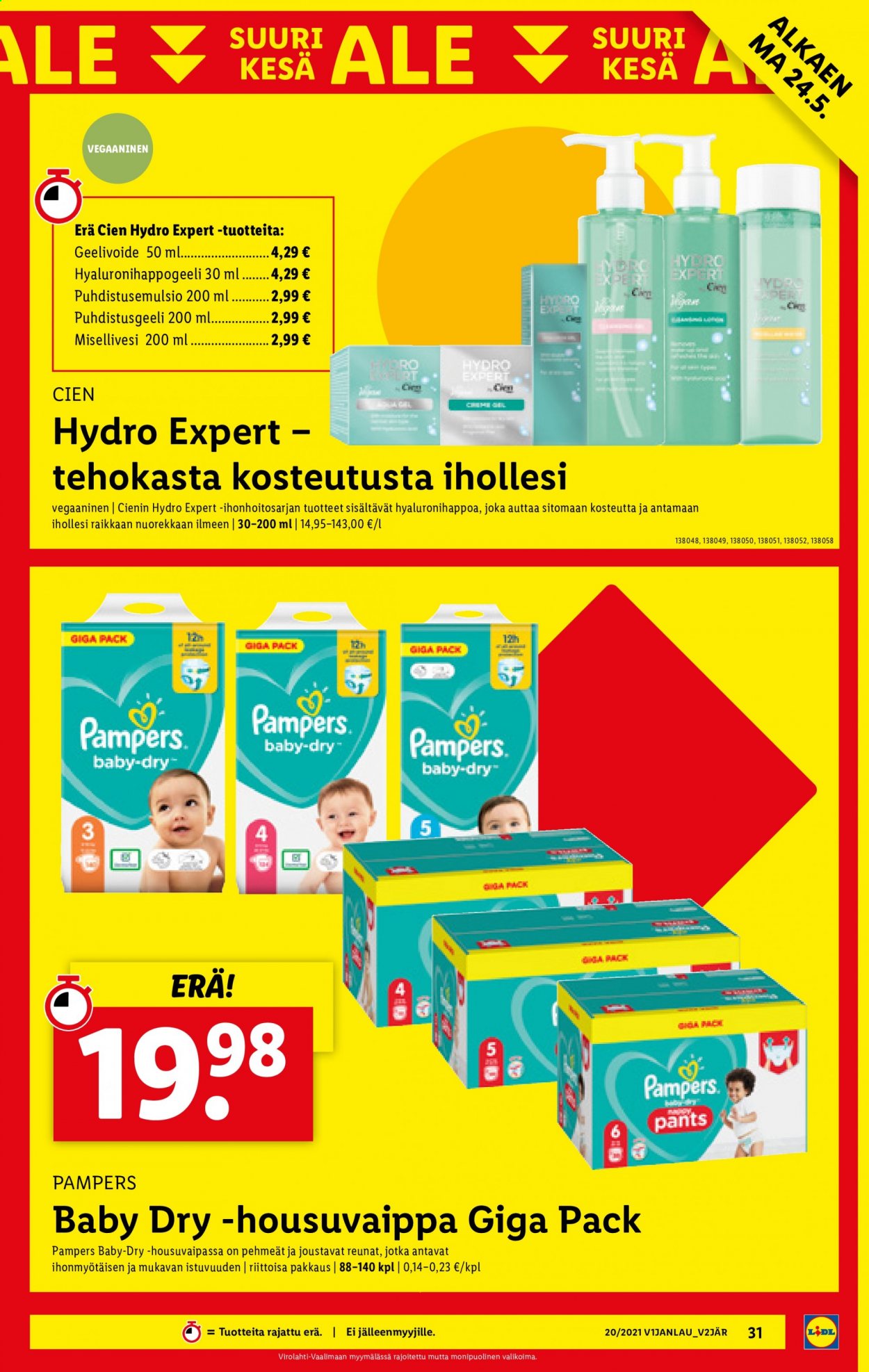Lidl tarjoukset - 20.05.2021 - 26.05.2021. Sivu 31