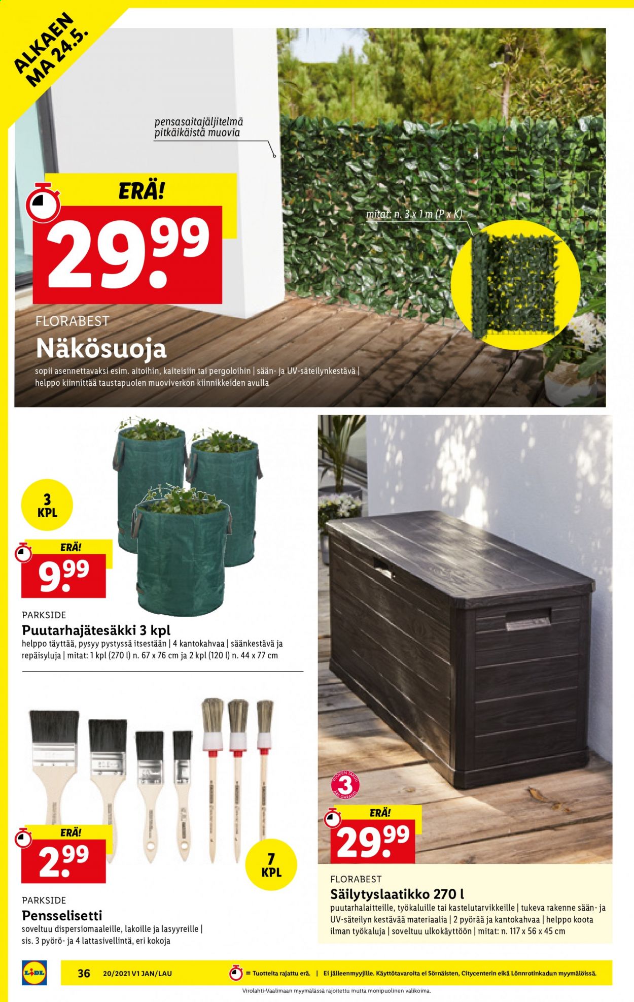 Lidl tarjoukset - 20.05.2021 - 26.05.2021. Sivu 36