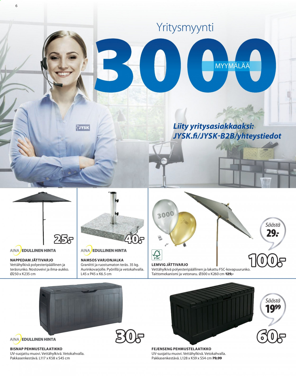 JYSK tarjoukset - 17.05.2021 - 23.05.2021. Sivu 6