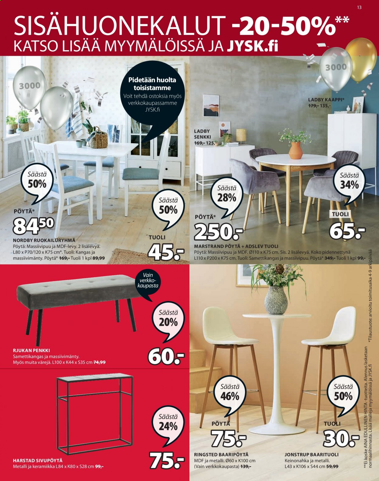 JYSK tarjoukset - 17.05.2021 - 23.05.2021. Sivu 13