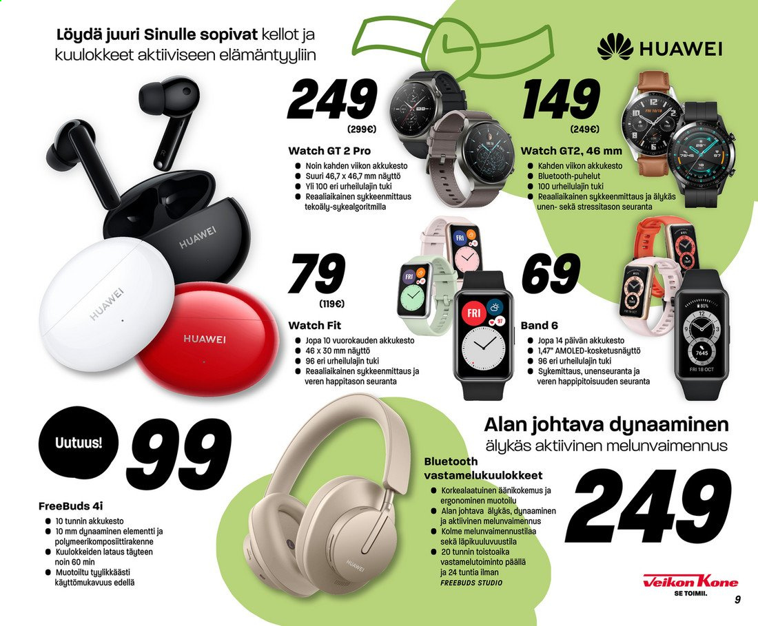 Veikon Kone tarjoukset - 17.05.2021 - 29.05.2021. Sivu 9