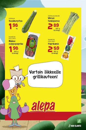 Alepa tarjoukset  - 18.05.2021 - 24.05.2021.