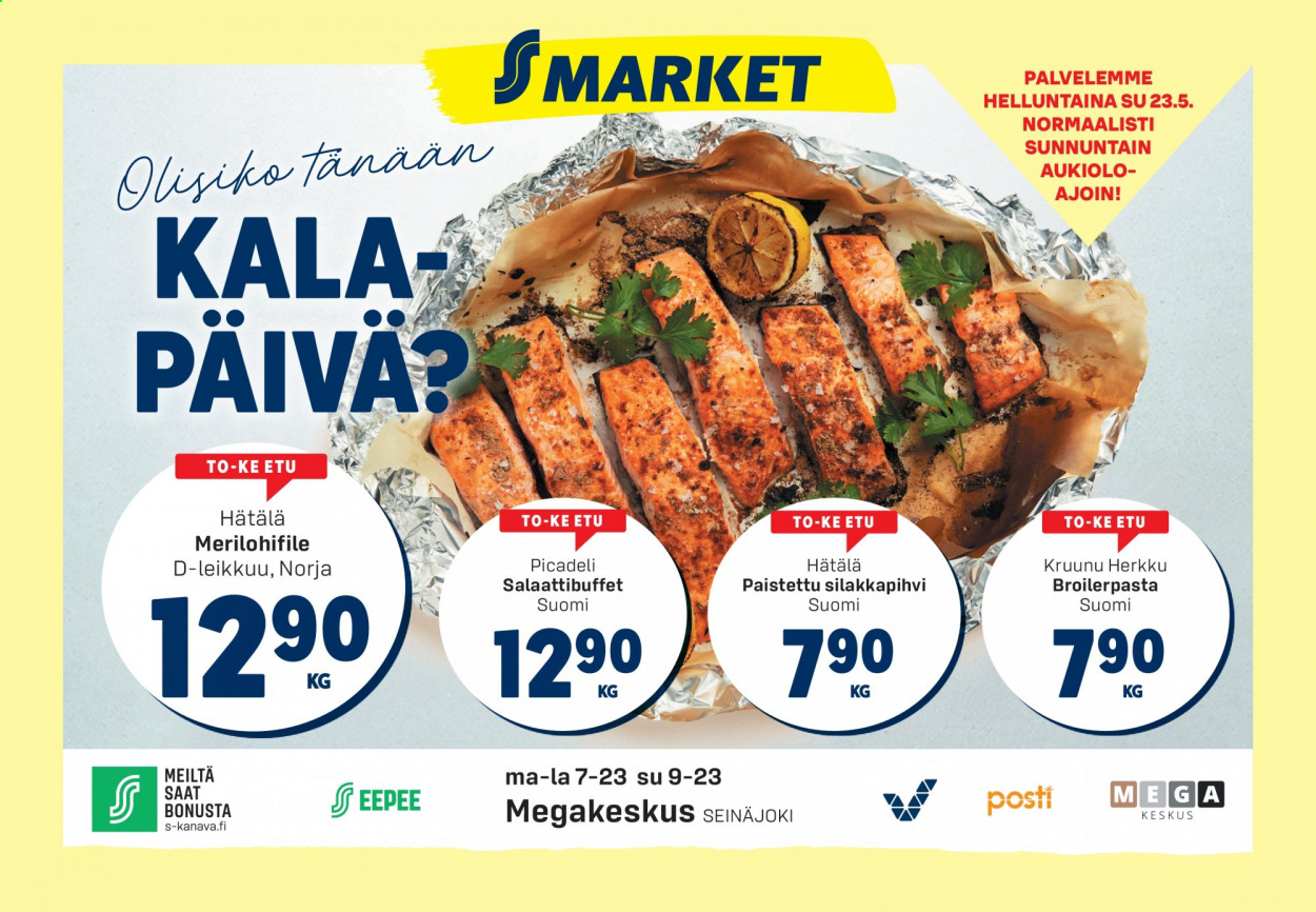 S-market tarjoukset - 19.05.2021 - 26.05.2021. Sivu 1