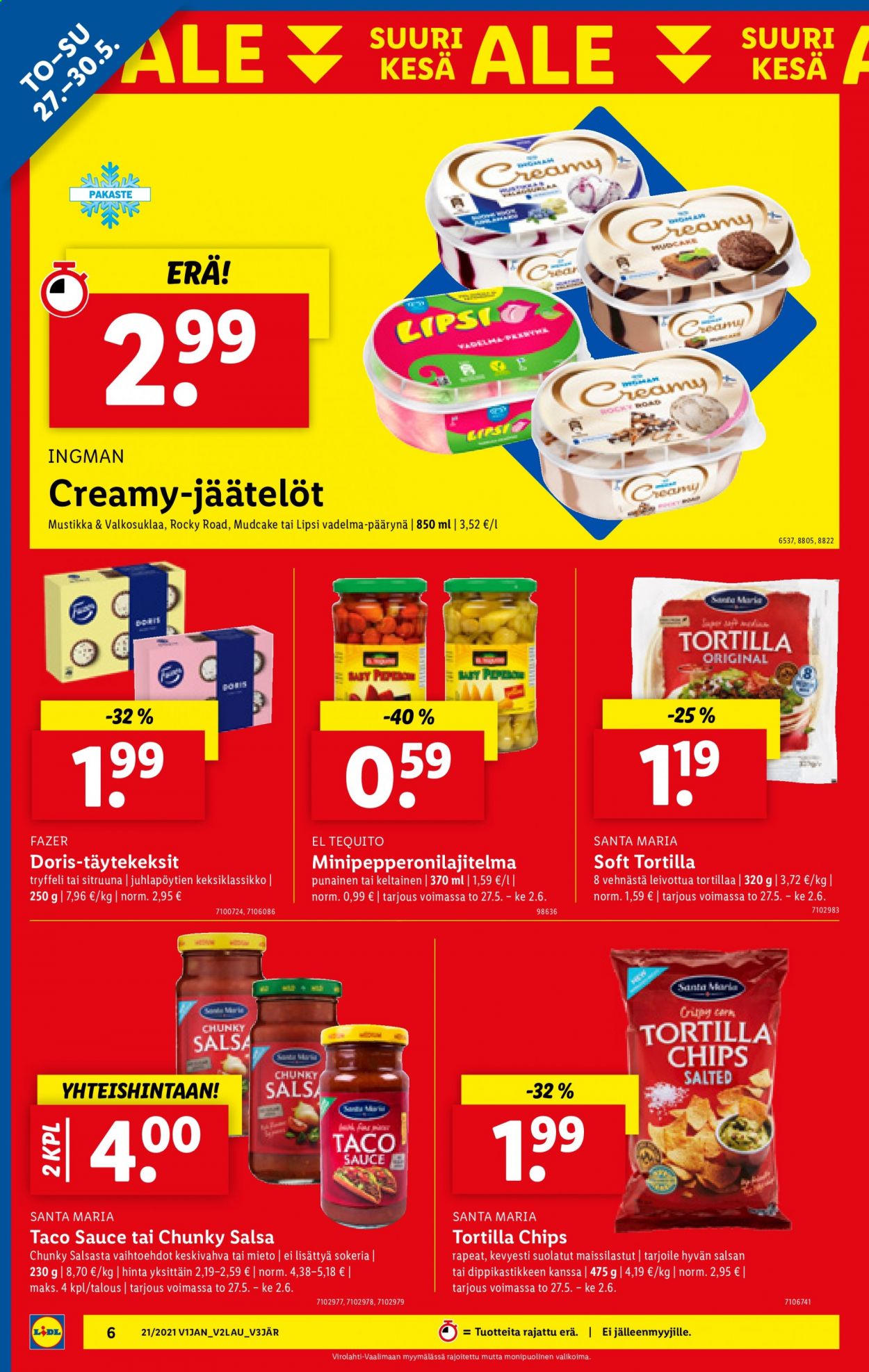 Lidl tarjoukset - 27.05.2021 - 02.06.2021. Sivu 6