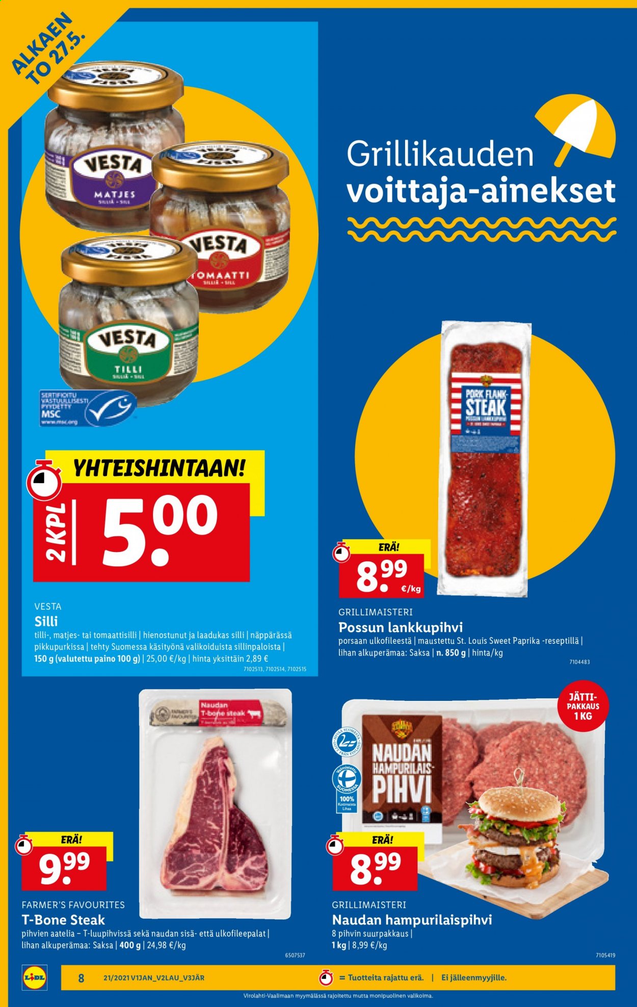 Lidl tarjoukset - 27.05.2021 - 02.06.2021. Sivu 8