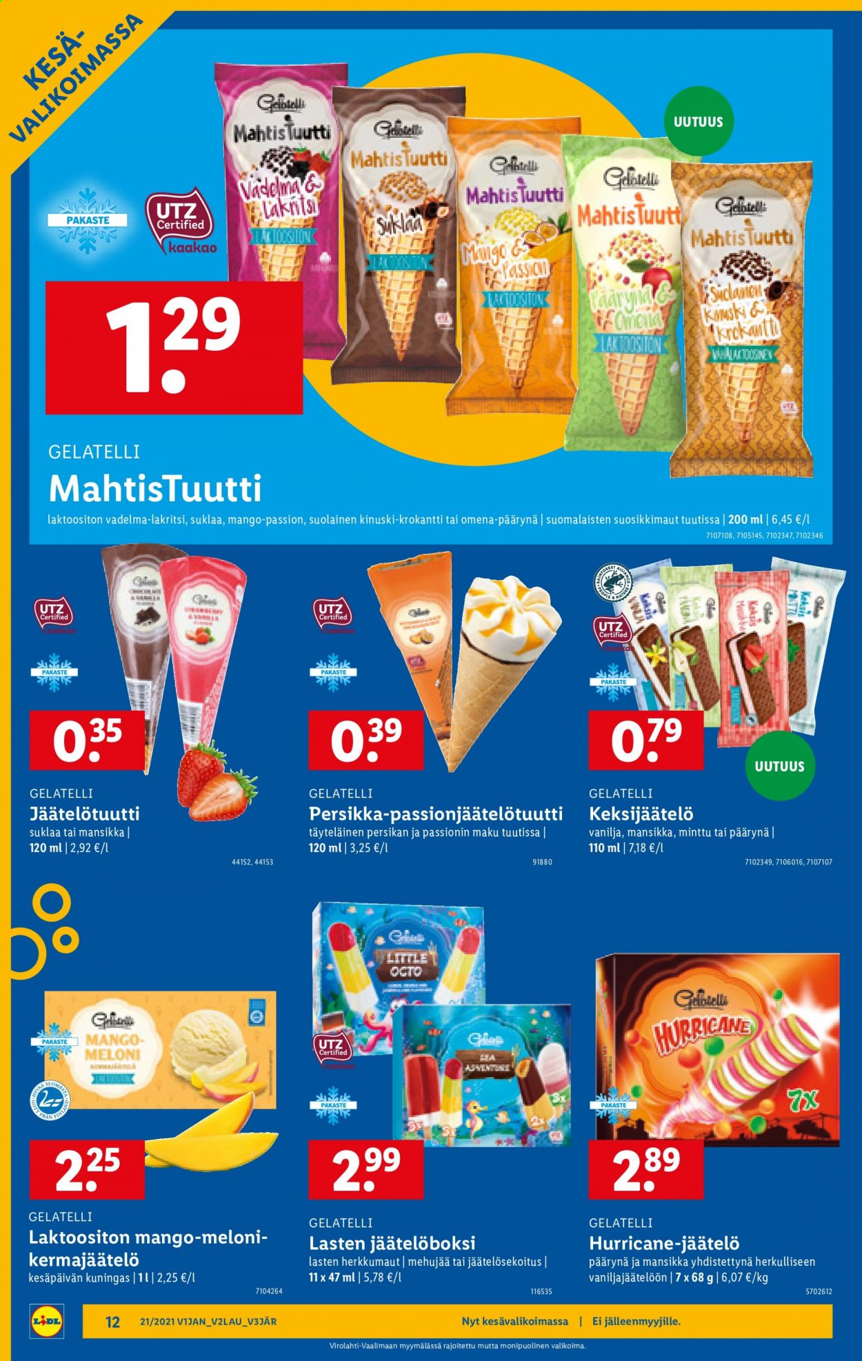 Lidl tarjoukset - 27.05.2021 - 02.06.2021. Sivu 12