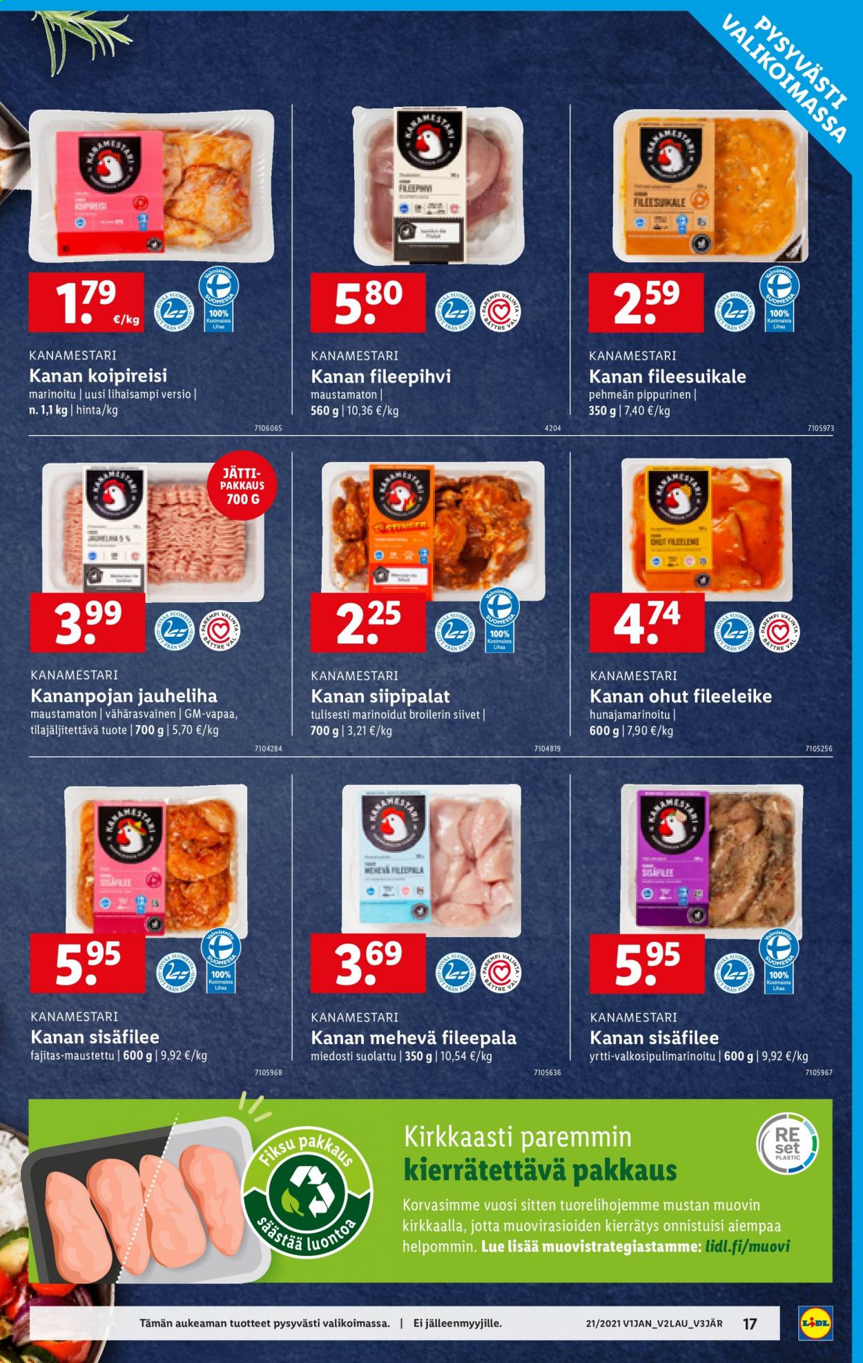Lidl tarjoukset - 27.05.2021 - 02.06.2021. Sivu 17
