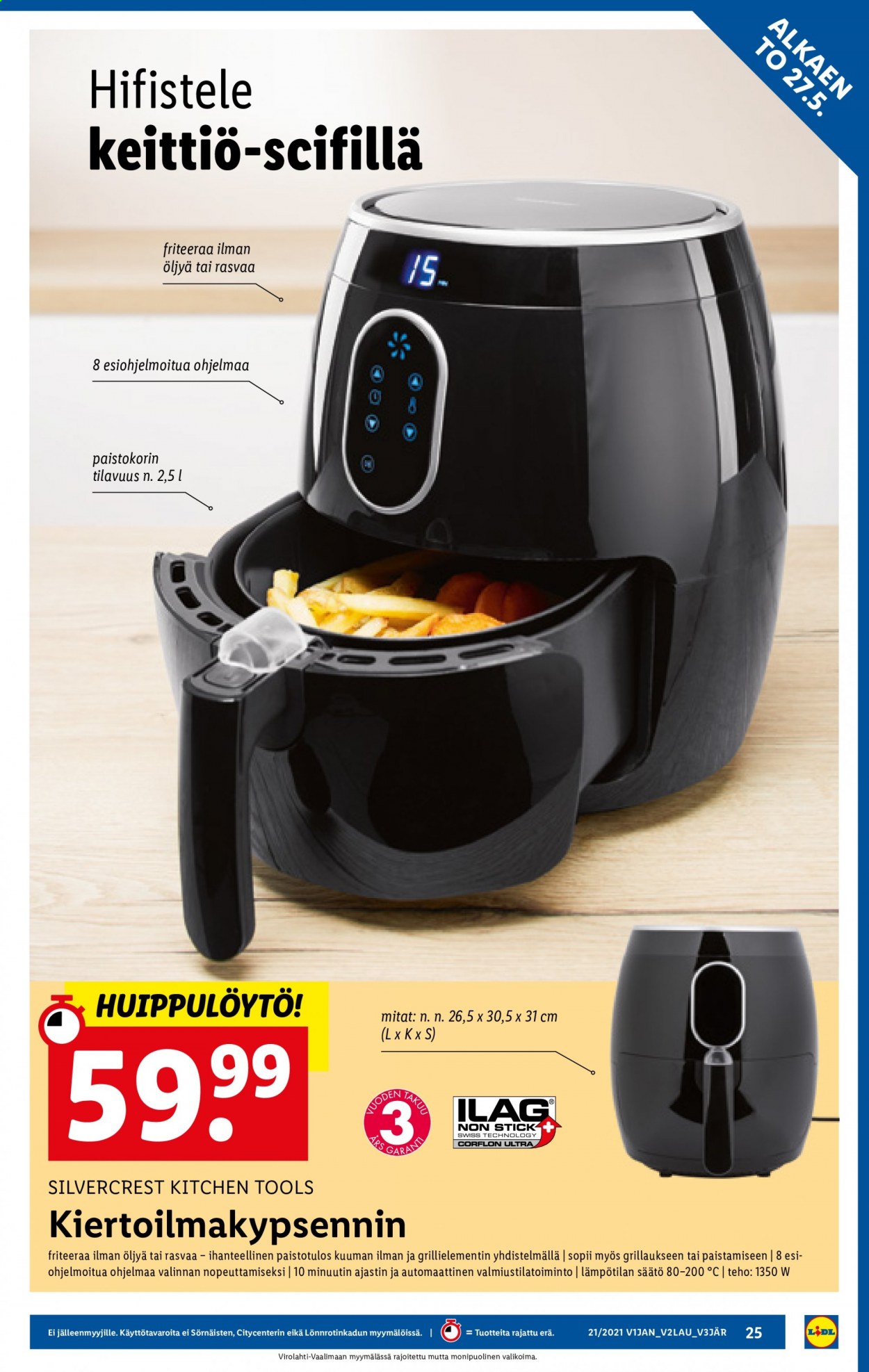 Lidl tarjoukset - 27.05.2021 - 02.06.2021. Sivu 25