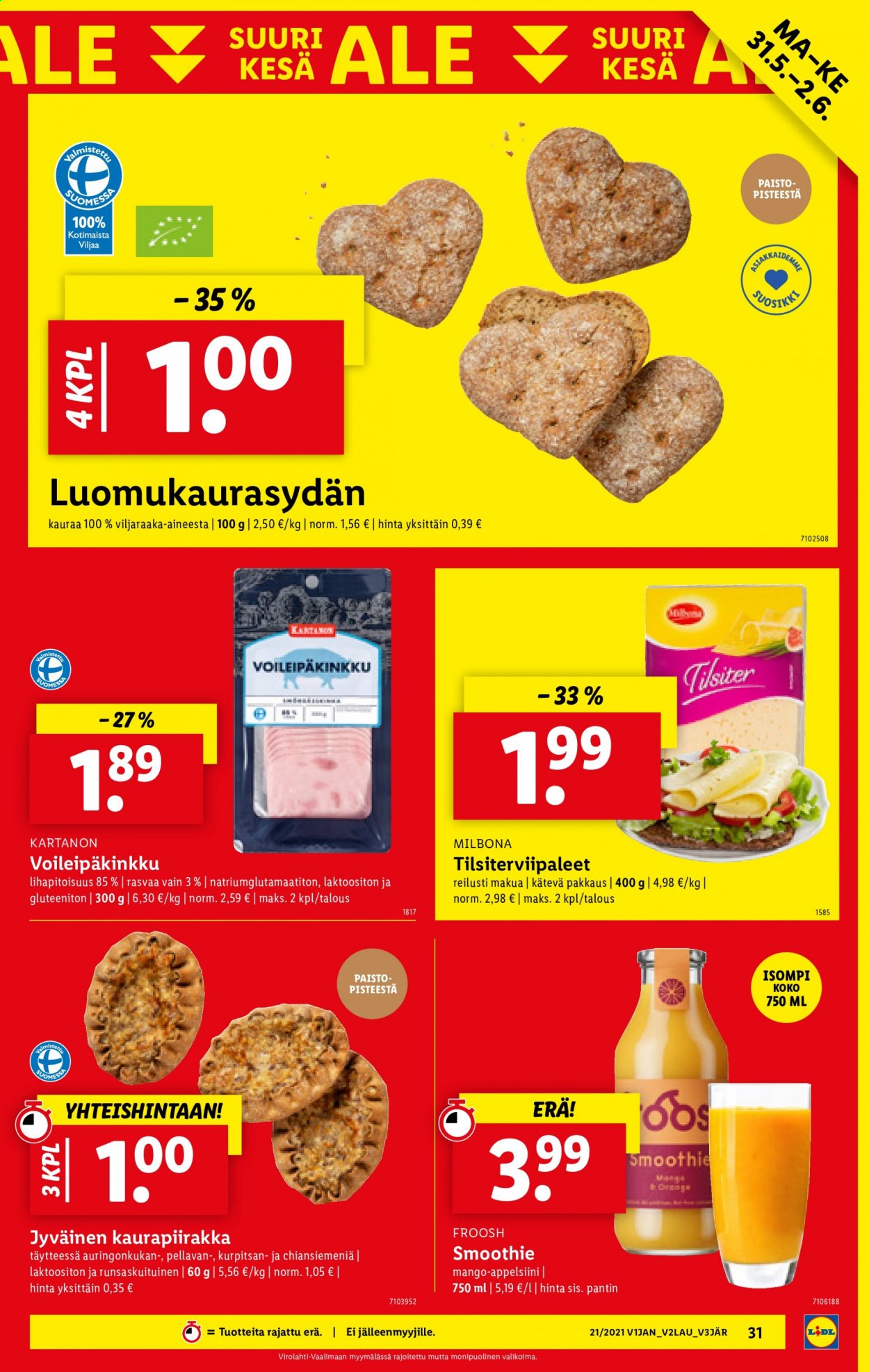 Lidl tarjoukset - 27.05.2021 - 02.06.2021. Sivu 31