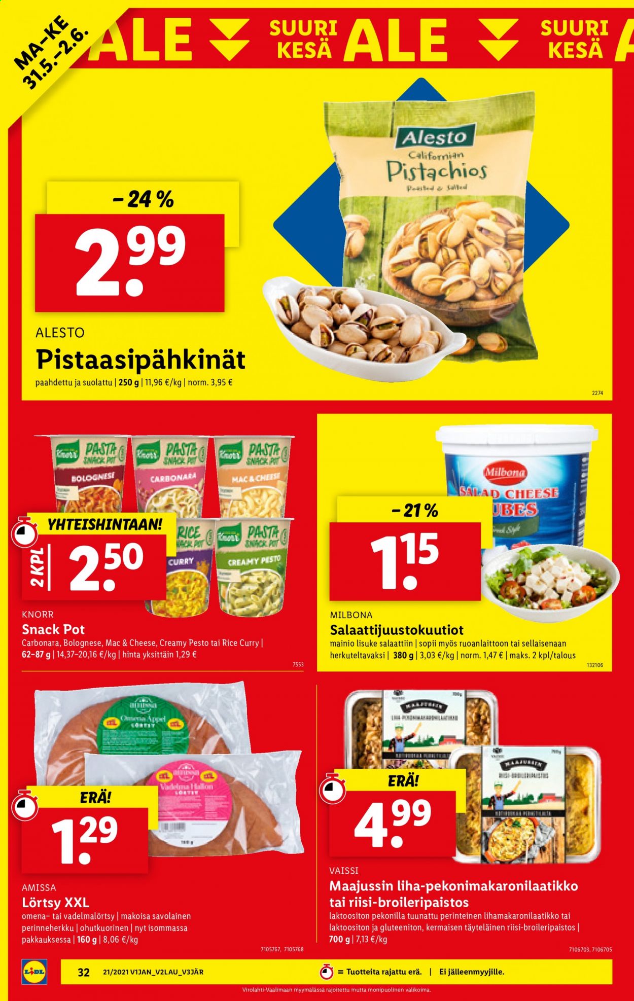 Lidl tarjoukset - 27.05.2021 - 02.06.2021. Sivu 32