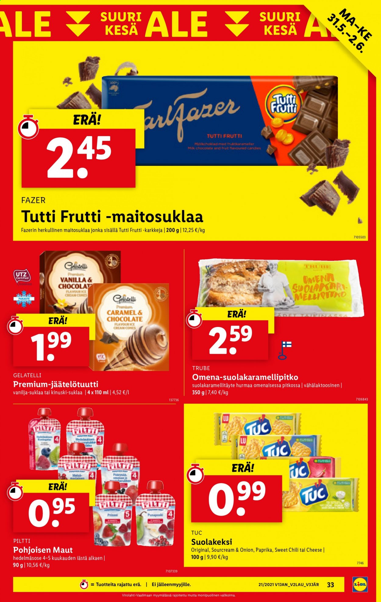 Lidl tarjoukset - 27.05.2021 - 02.06.2021. Sivu 33