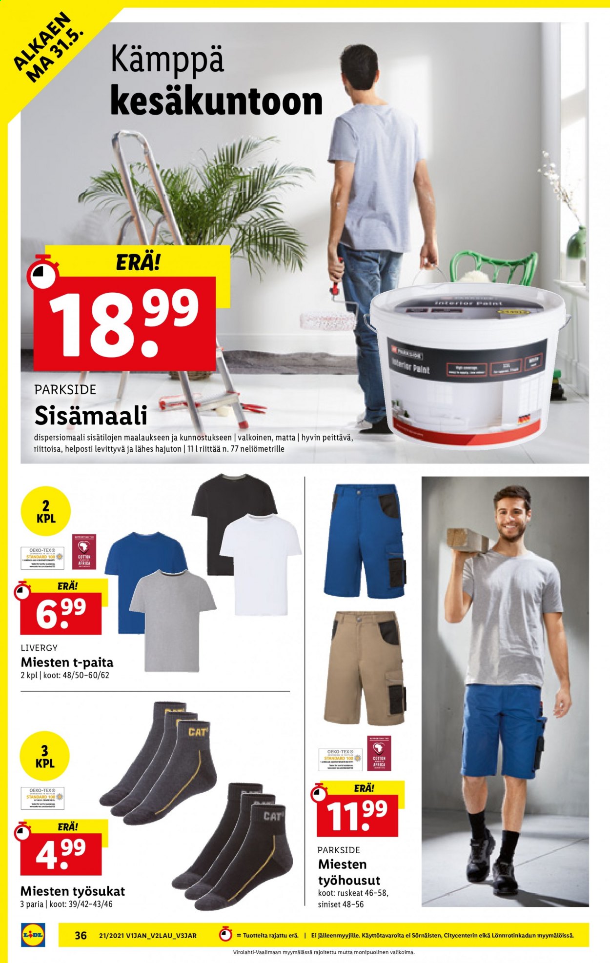 Lidl tarjoukset - 27.05.2021 - 02.06.2021. Sivu 36