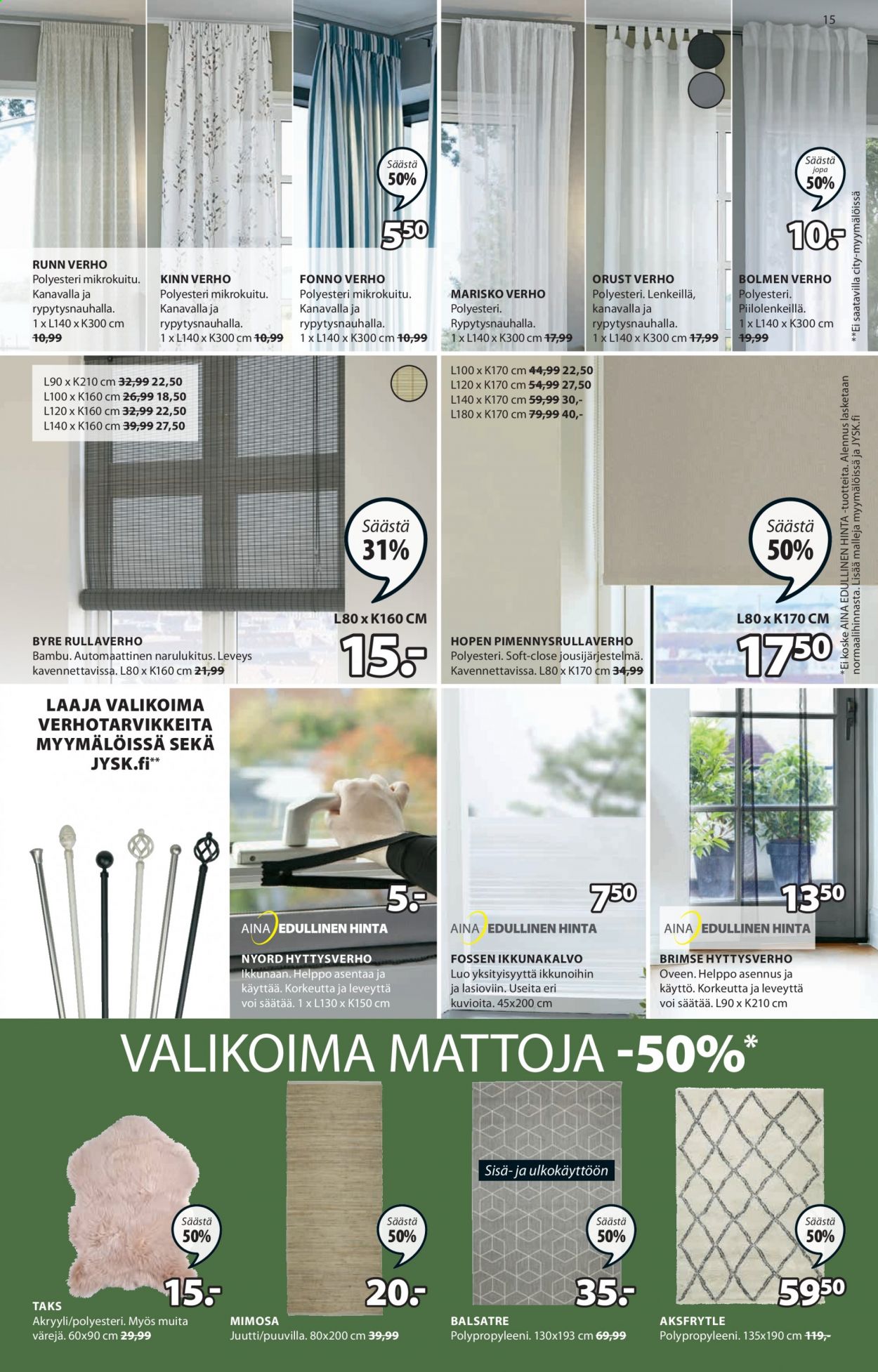 JYSK tarjoukset - 24.05.2021 - 06.06.2021. Sivu 15