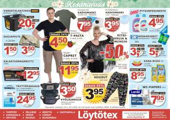 Löytötex tarjoukset  - 19.05.2021 - 25.05.2021.