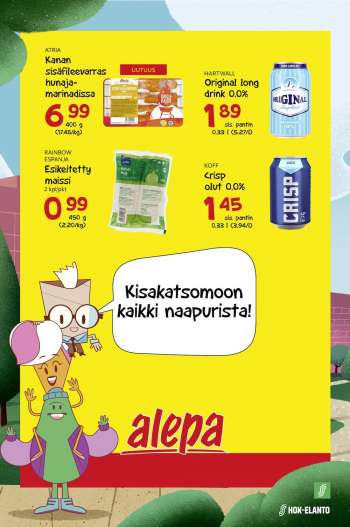 Alepa tarjoukset  - 25.05.2021 - 31.05.2021.