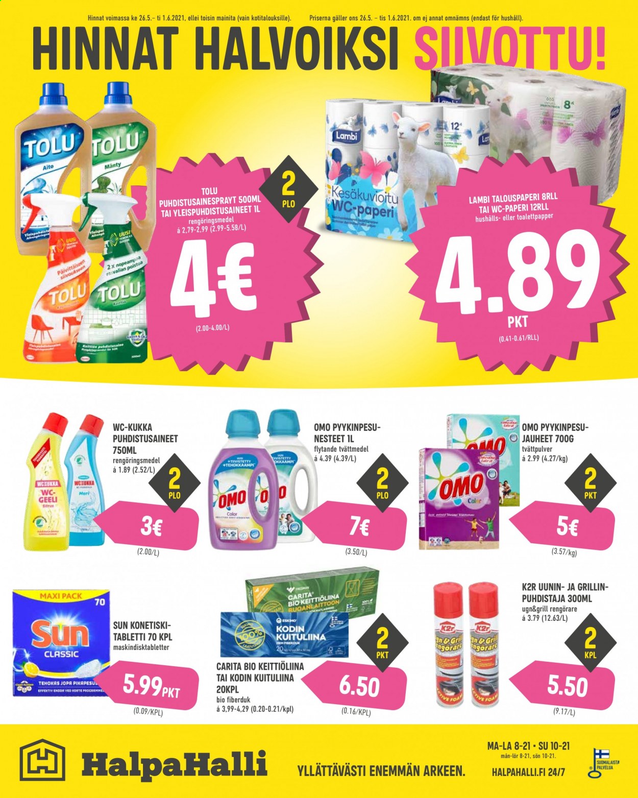 HalpaHalli tarjoukset - 26.05.2021 - 01.06.2021. Sivu 8