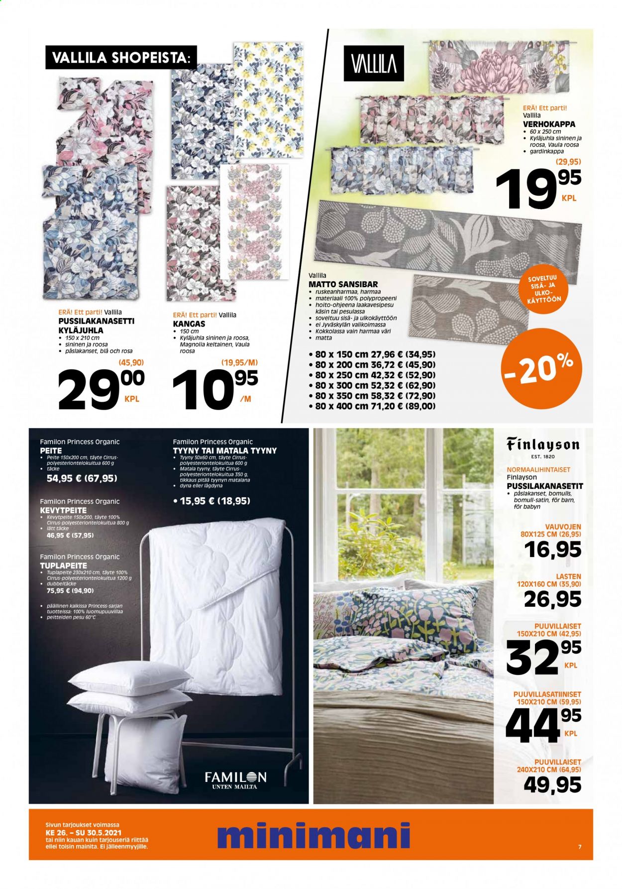 Minimani tarjoukset - 26.05.2021 - 30.05.2021. Sivu 7