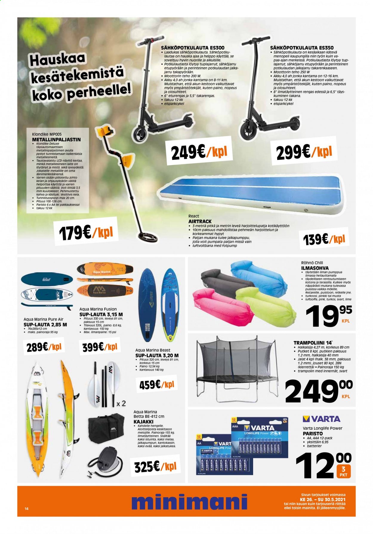 Minimani tarjoukset - 26.05.2021 - 30.05.2021. Sivu 14