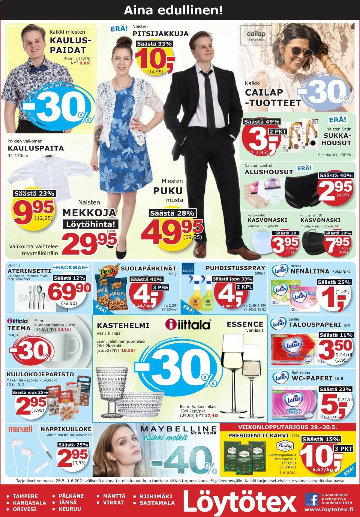 Löytötex tarjoukset - 26.05.2021 - 01.06.2021. Sivu 1