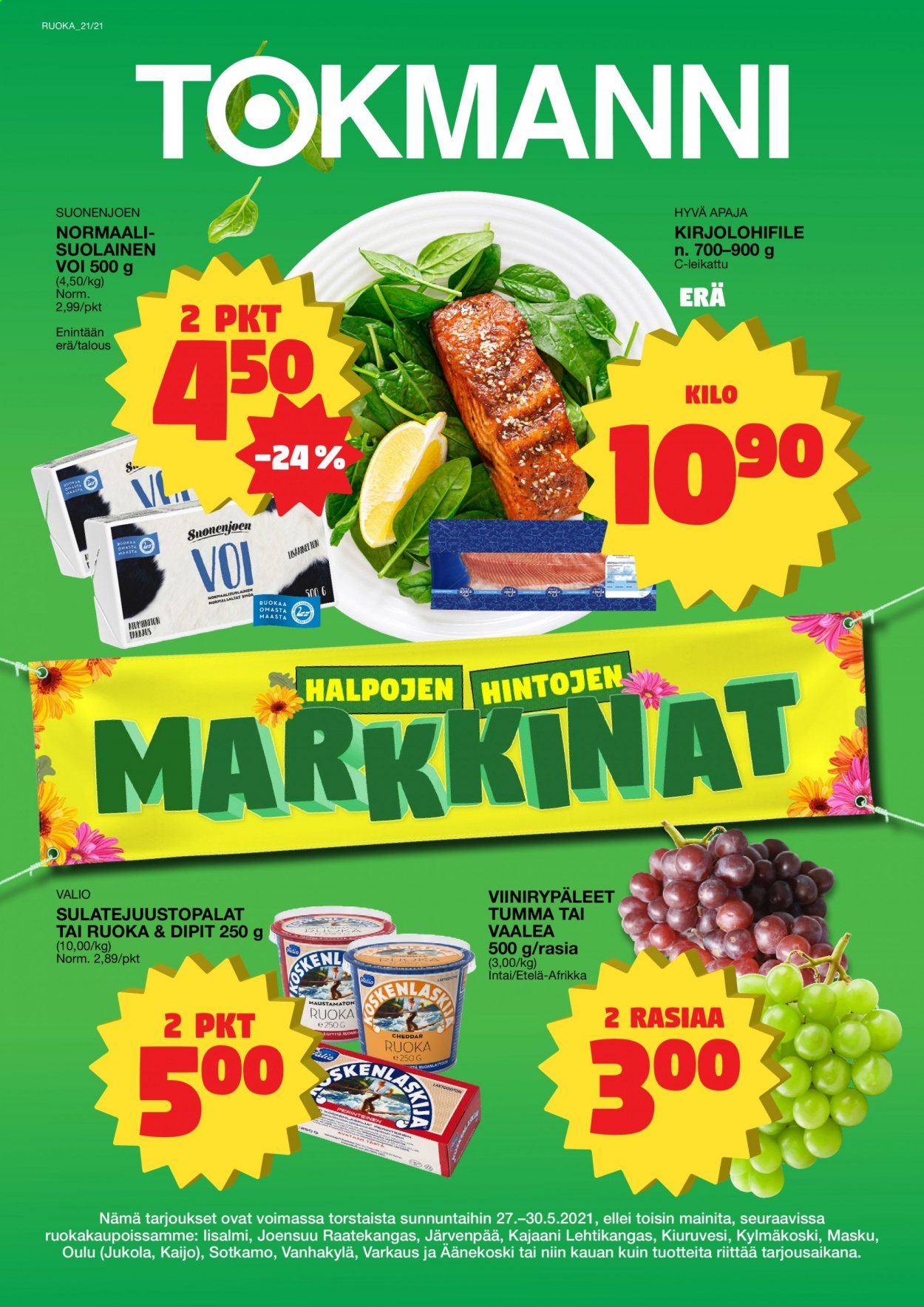 Tokmanni tarjoukset - 27.05.2021 - 30.05.2021. Sivu 1