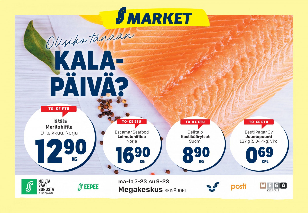 S-market tarjoukset. Sivu 1