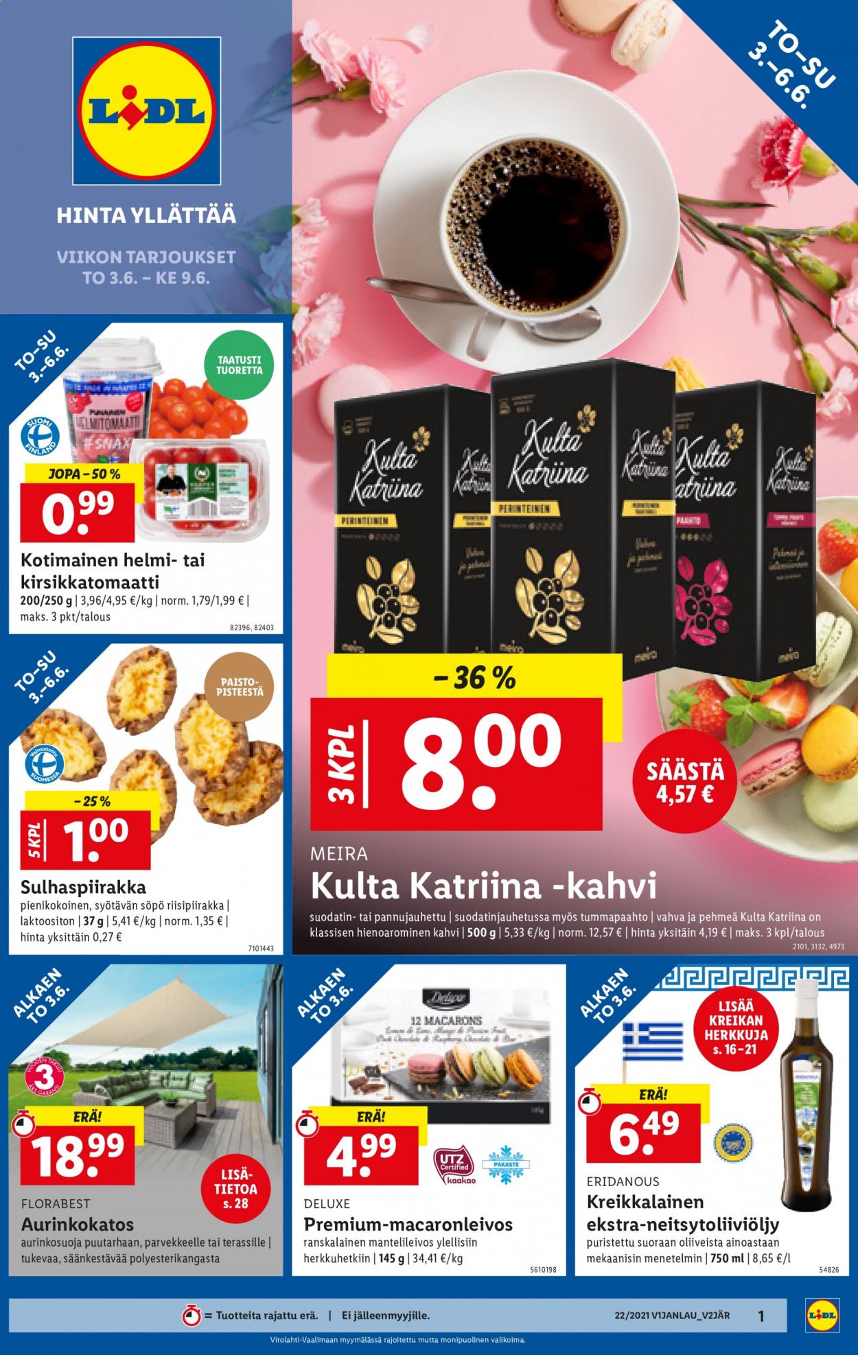 Lidl tarjoukset - 03.06.2021 - 09.06.2021. Sivu 1
