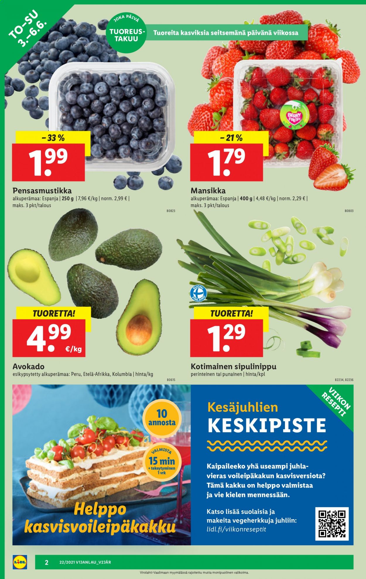 Lidl tarjoukset - 03.06.2021 - 09.06.2021. Sivu 2