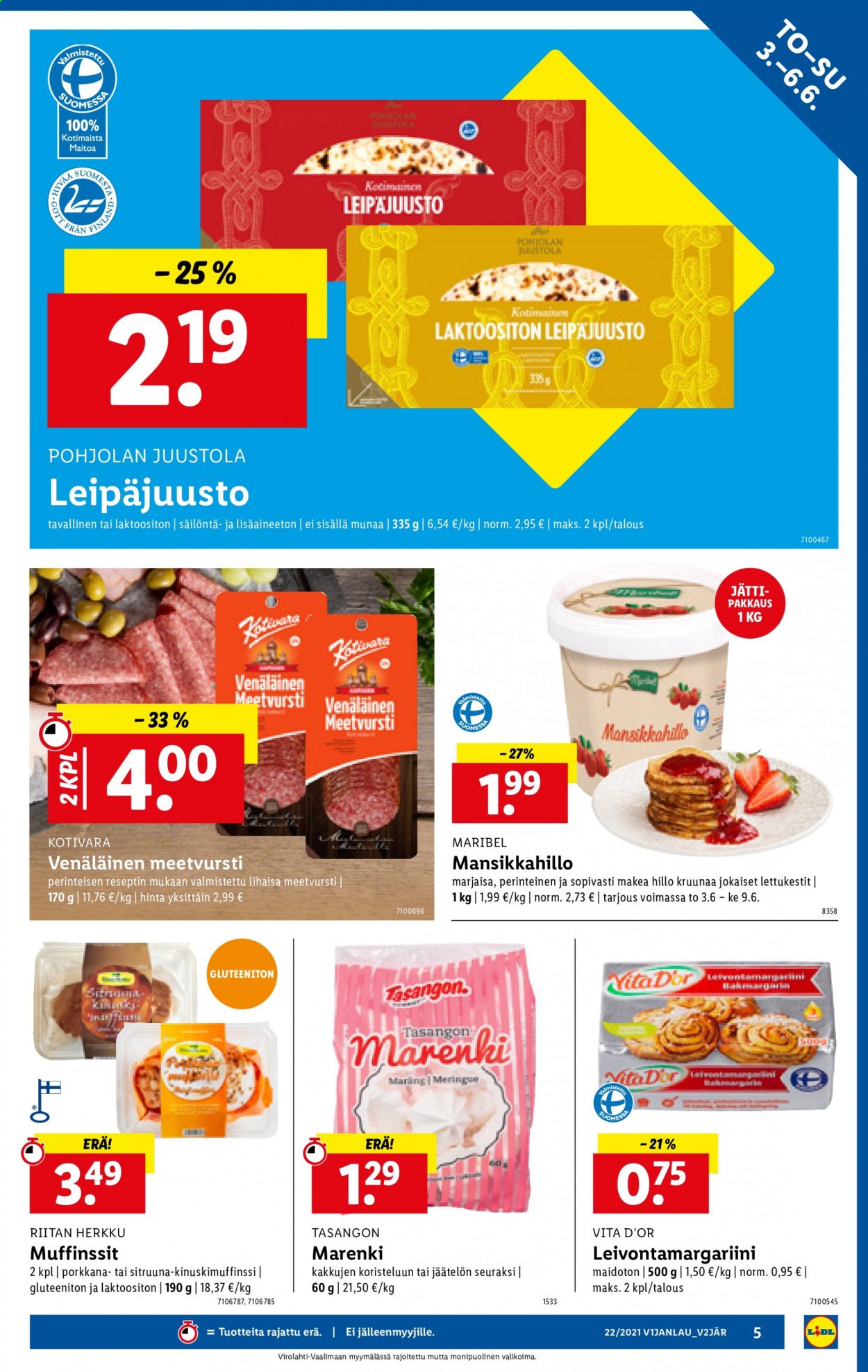Lidl tarjoukset - 03.06.2021 - 09.06.2021. Sivu 5