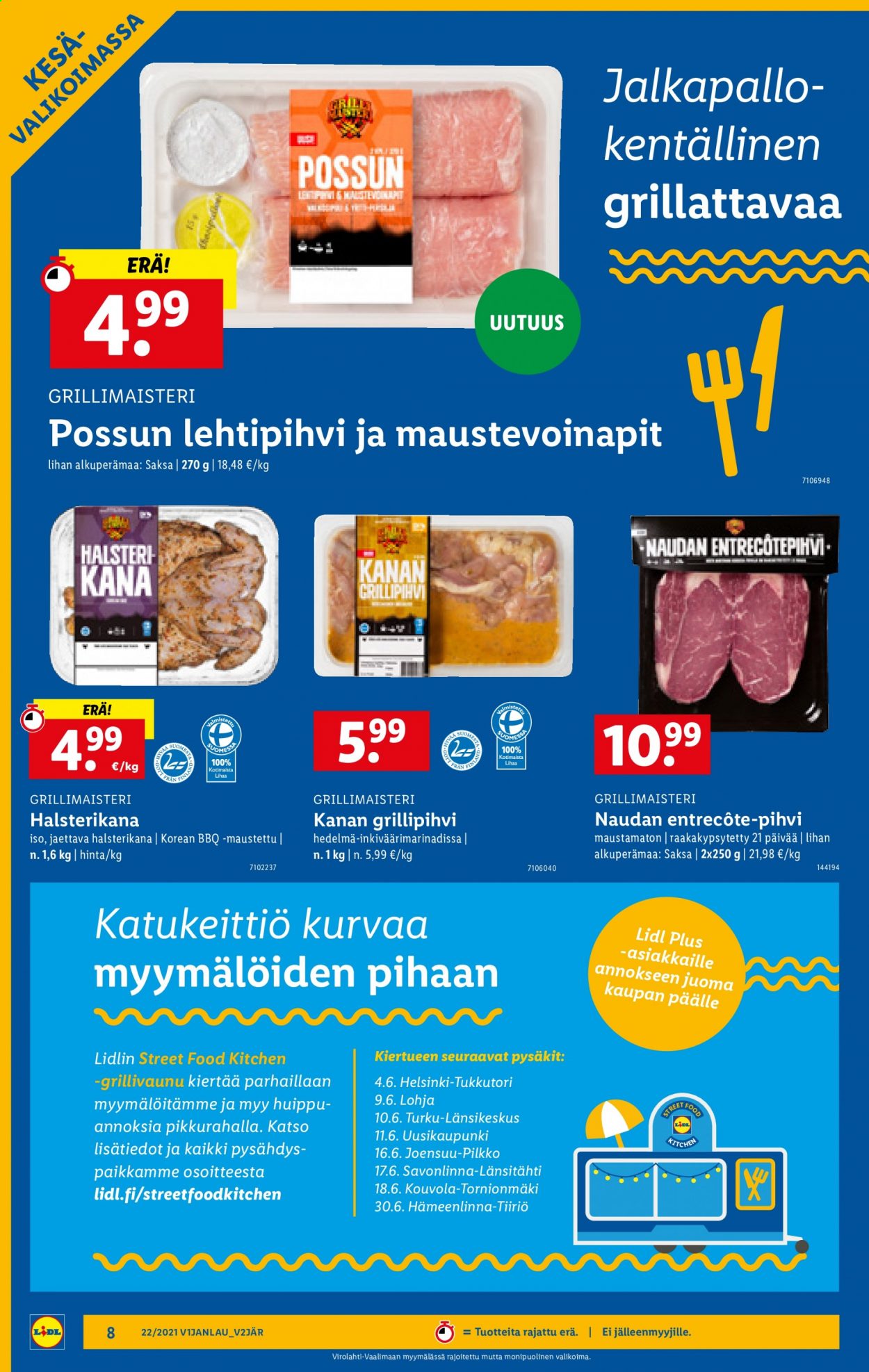 Lidl tarjoukset - 03.06.2021 - 09.06.2021. Sivu 8
