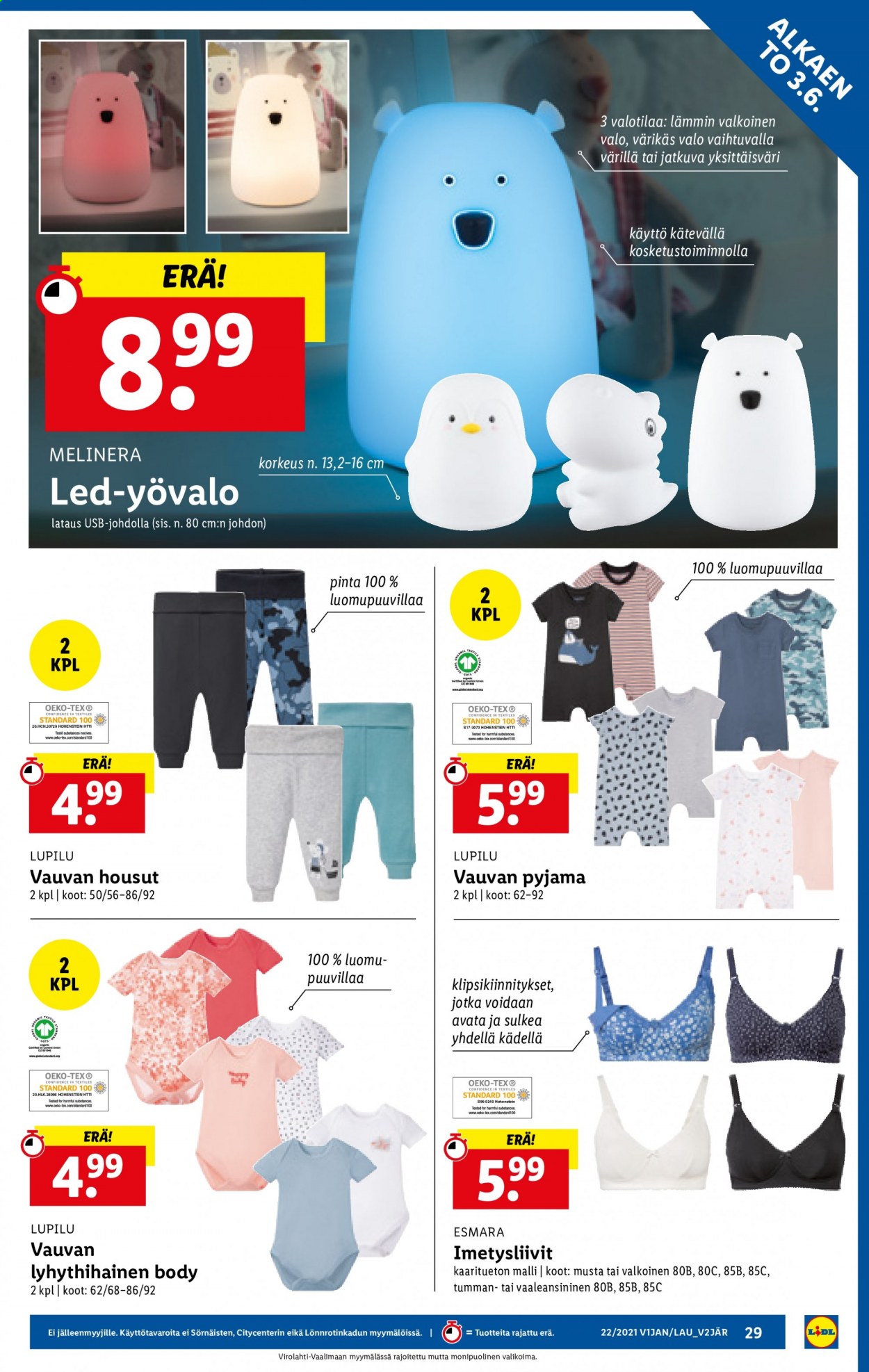 Lidl tarjoukset - 03.06.2021 - 09.06.2021. Sivu 29