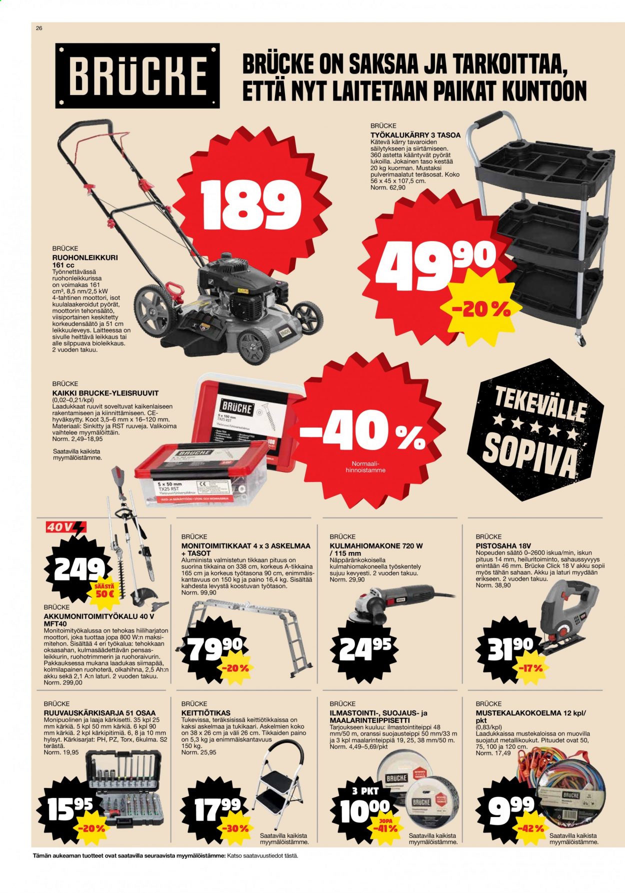 Tokmanni tarjoukset - 31.05.2021 - 06.06.2021. Sivu 26