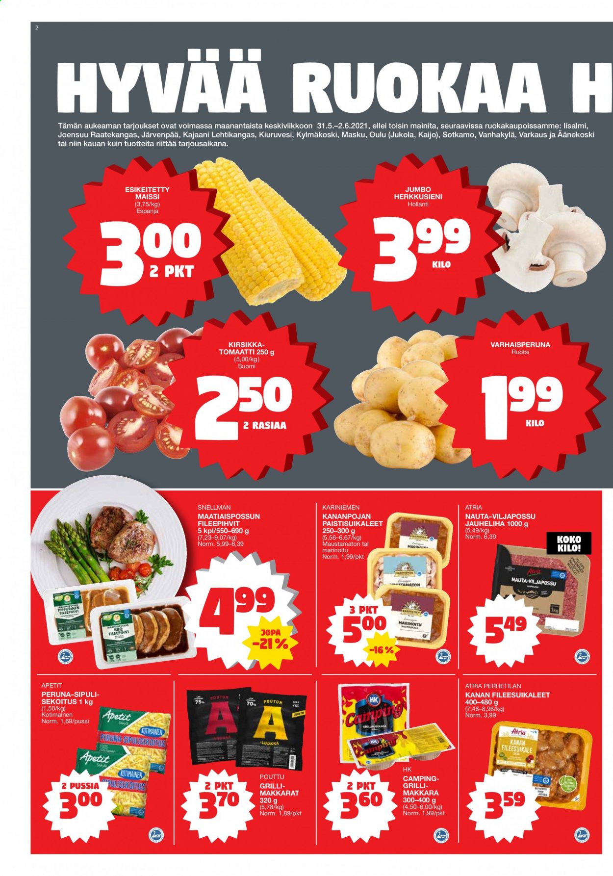Tokmanni tarjoukset - 31.05.2021 - 06.06.2021. Sivu 2