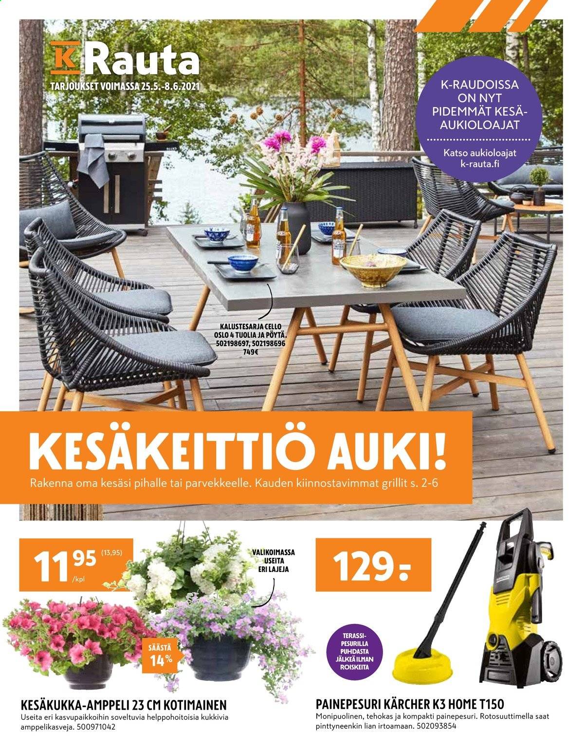 K-Rauta tarjoukset - 25.05.2021 - 08.06.2021. Sivu 1